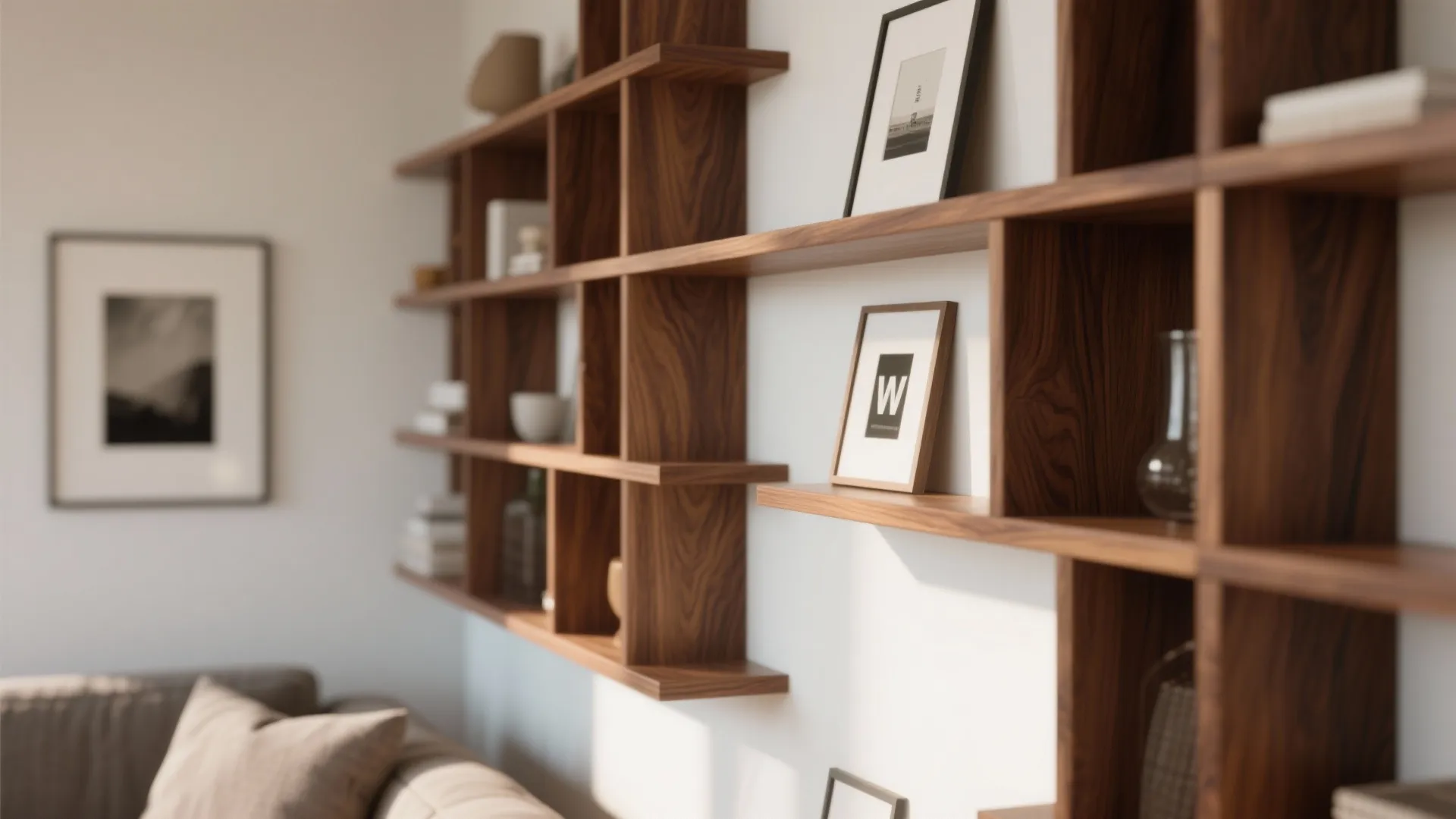 9. Warm Wood Accents