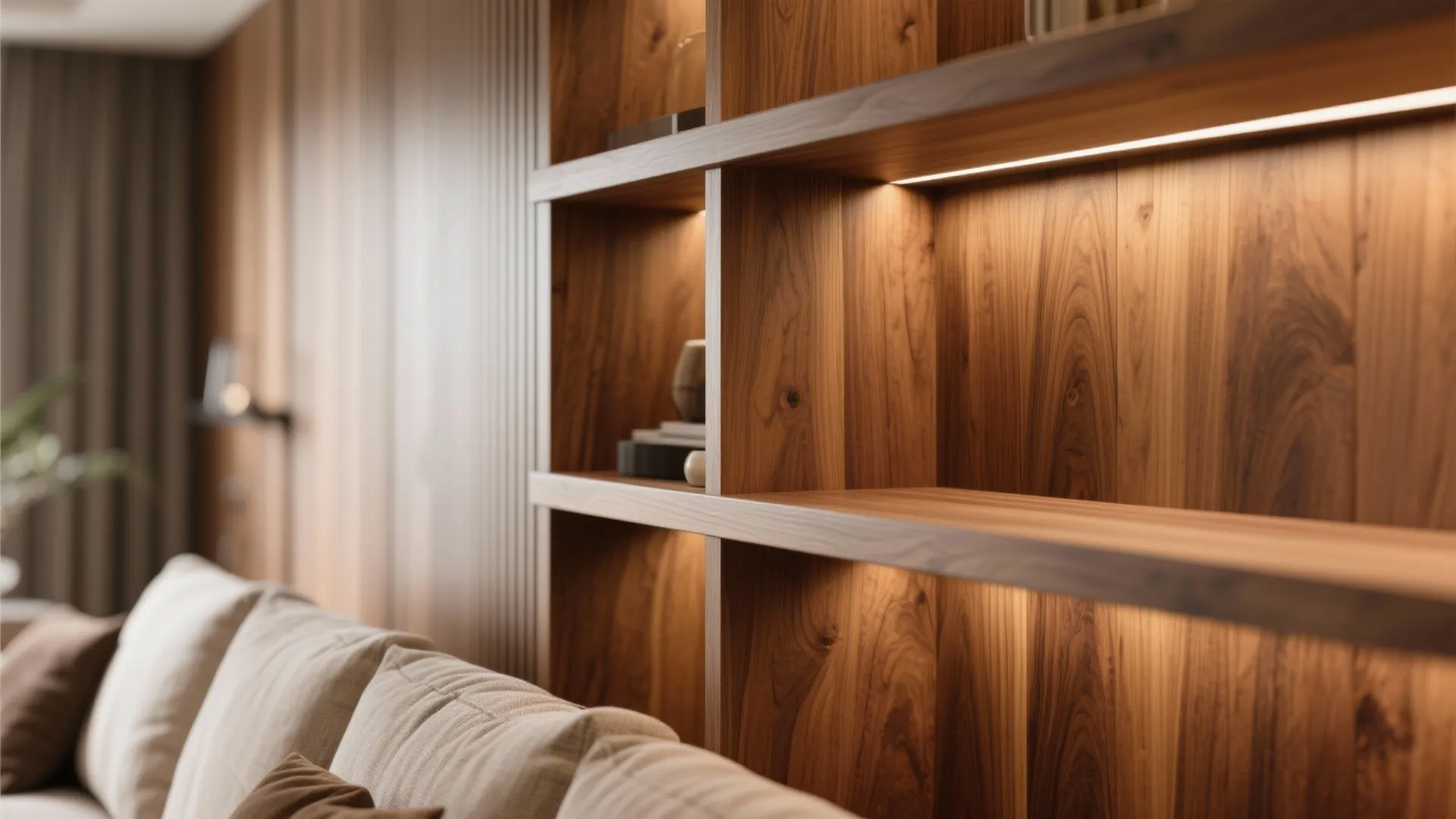 5. Adding Warm Wood Accents