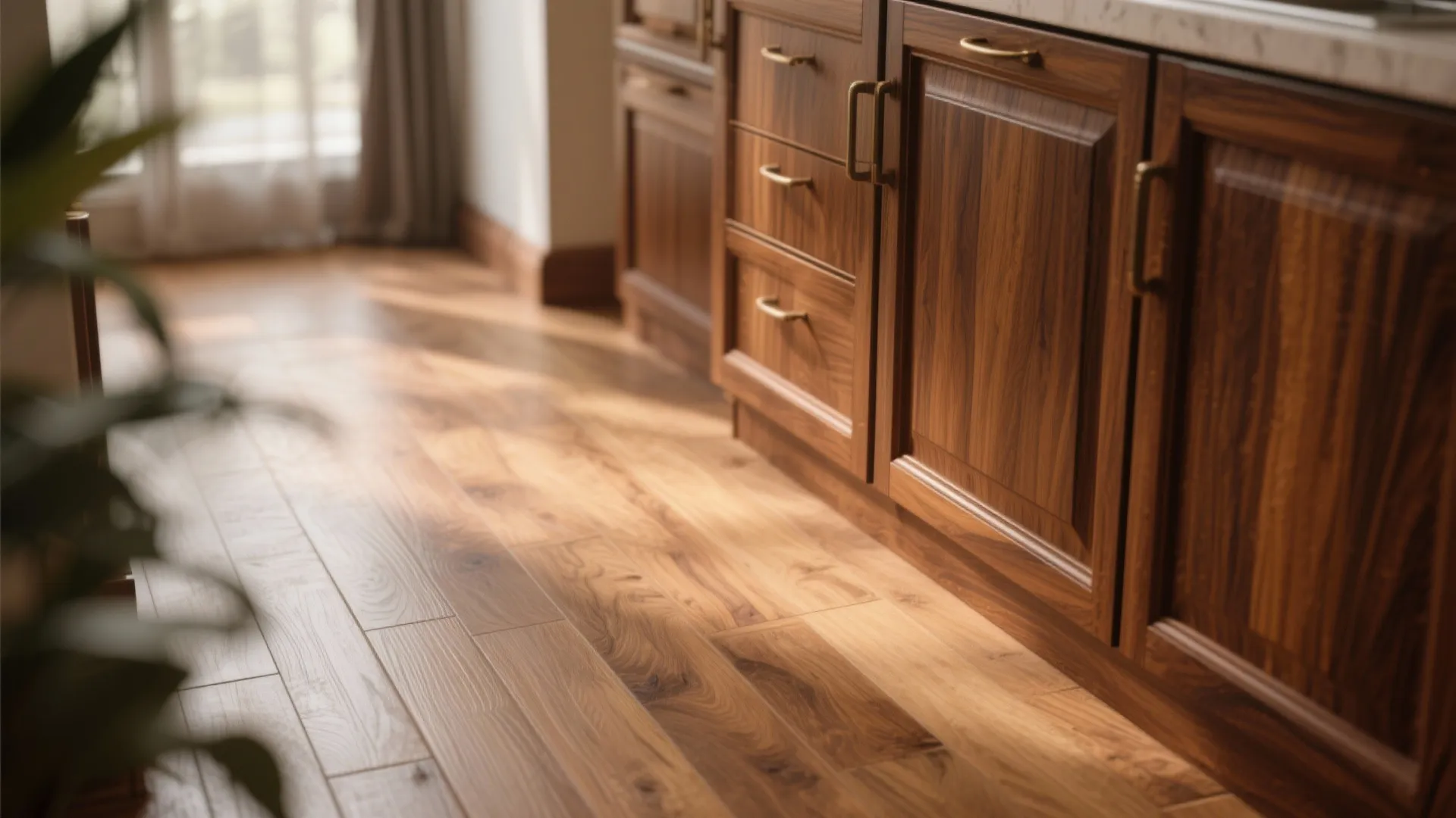 Warmth with Wood Accents