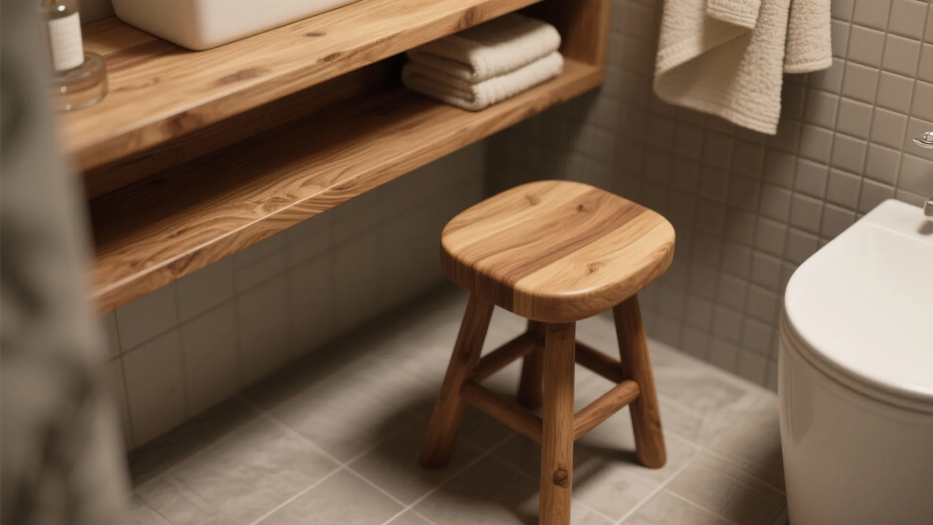 Warm Wood Accents for Cozy Feel