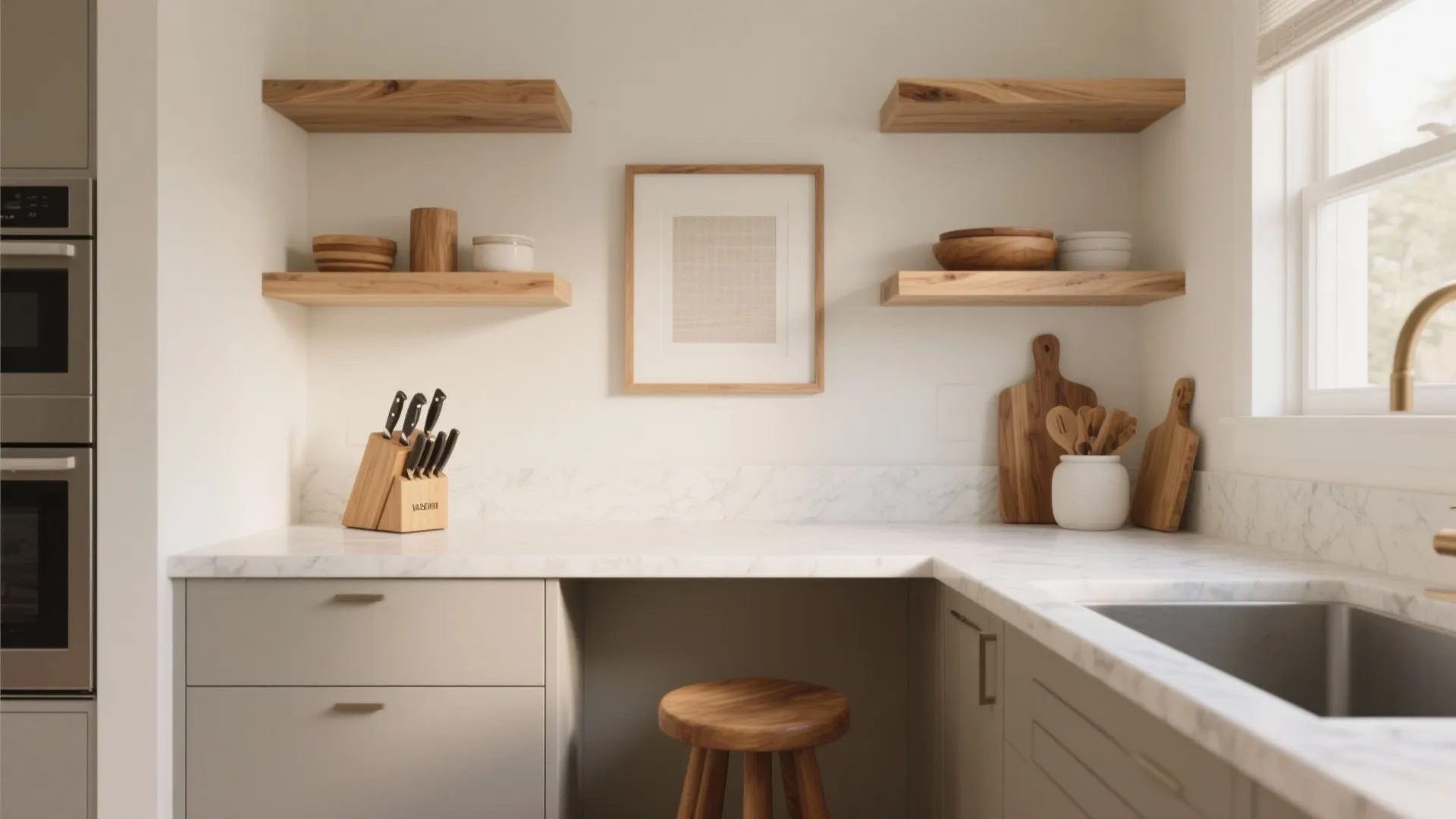 Warm Wood Accents for Comfort and Cohesion