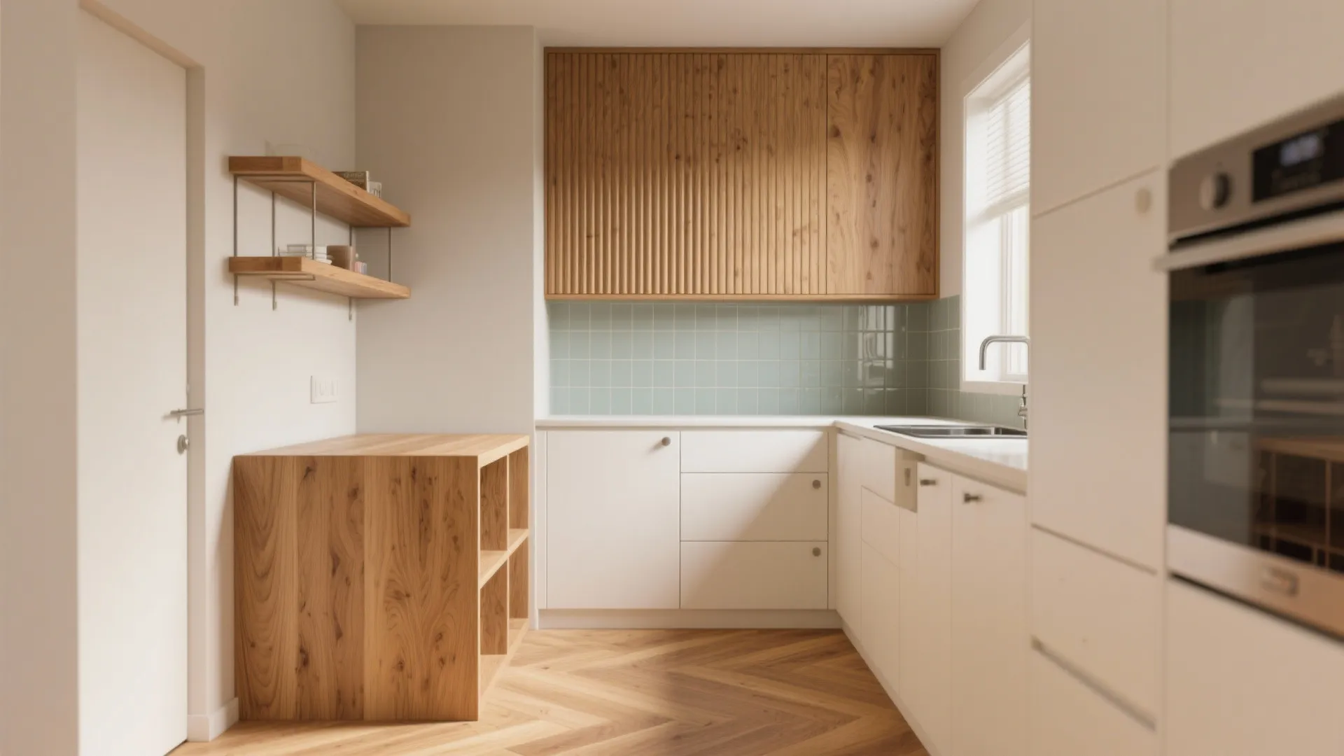 Warm Wood Accents, Not Overload