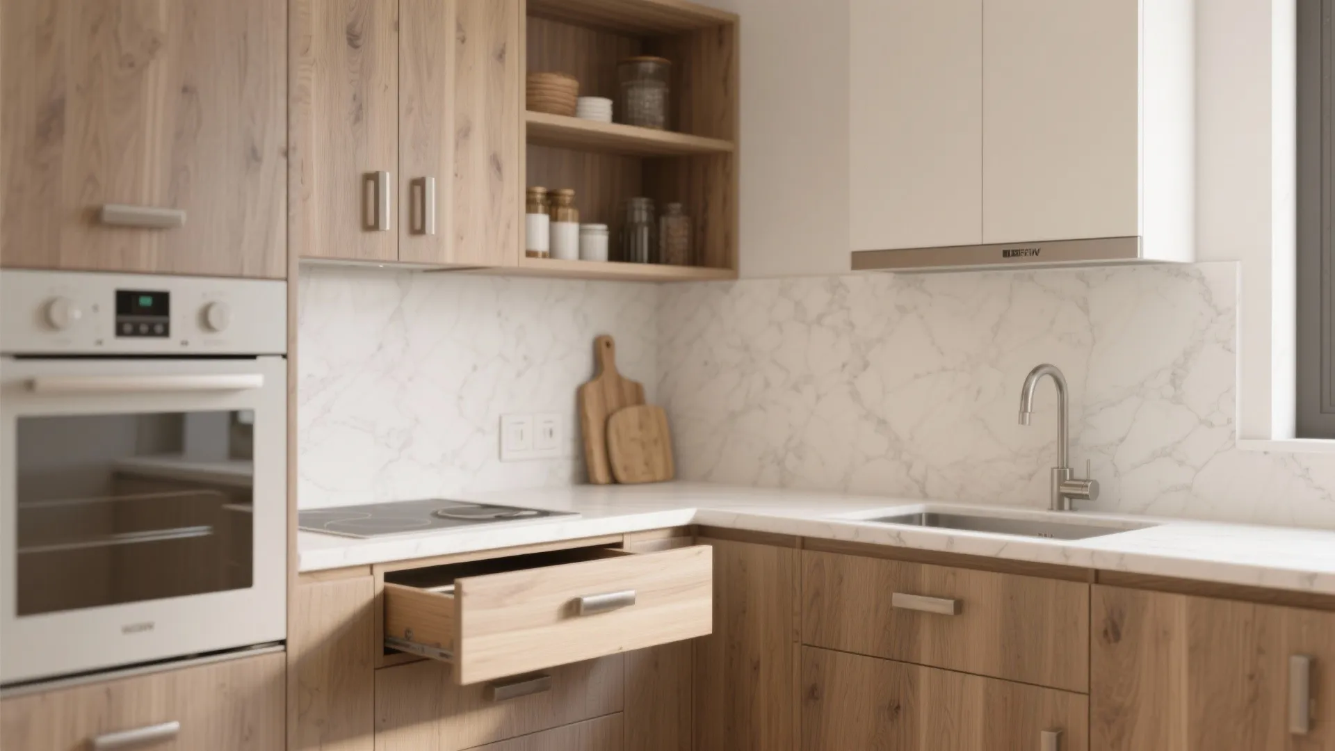 Warm Wood Accents Without the Maintenance Headache