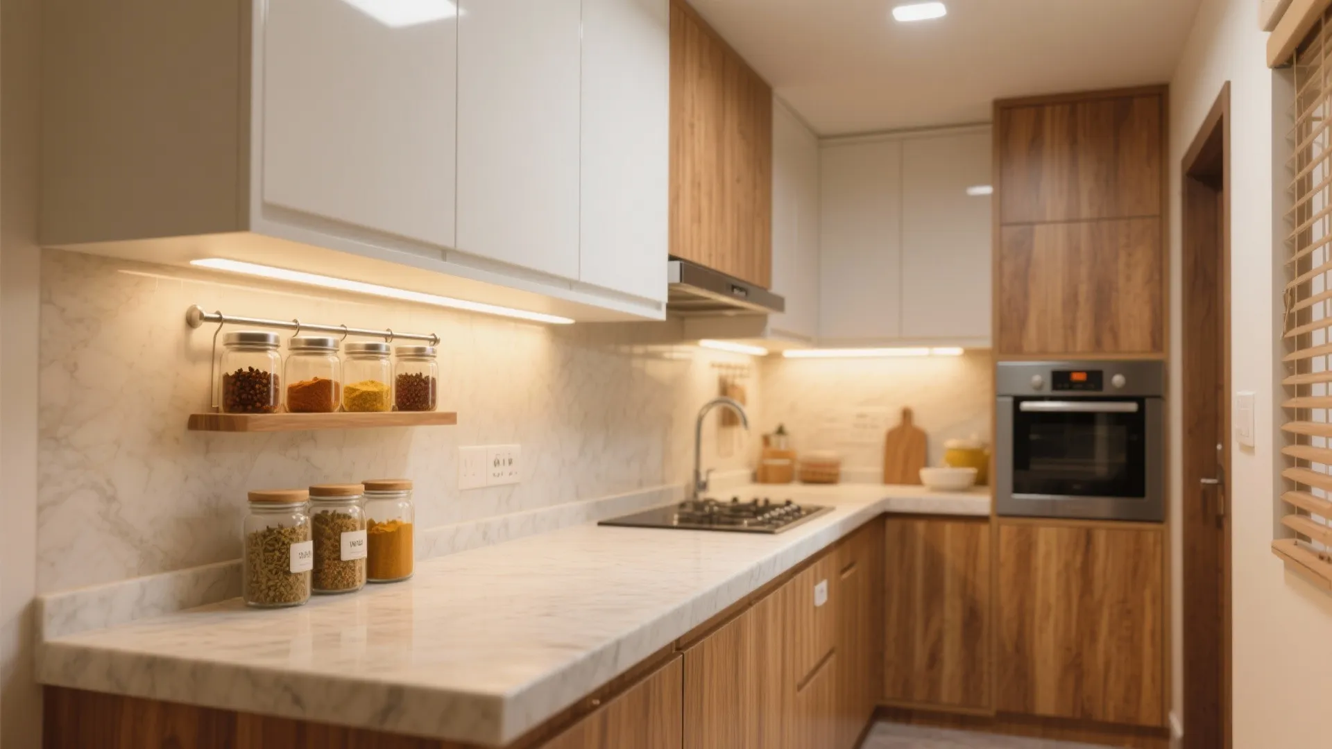 Warm Wood Accents That Don’t Overheat