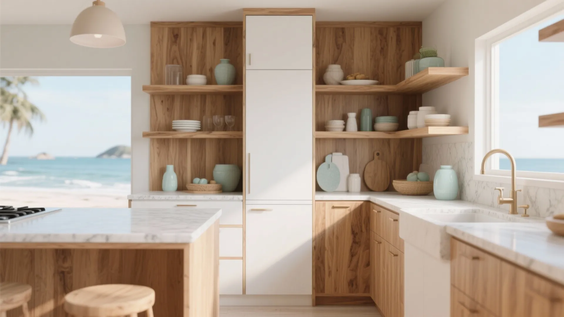 Warm wood accents for Goa’s relaxed vibe