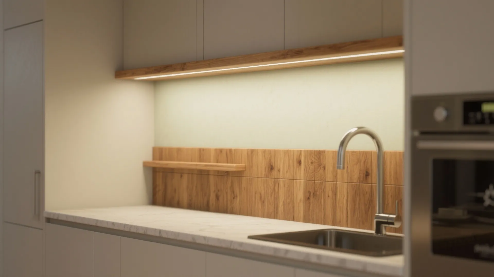 Warm wood accents with sealed protection