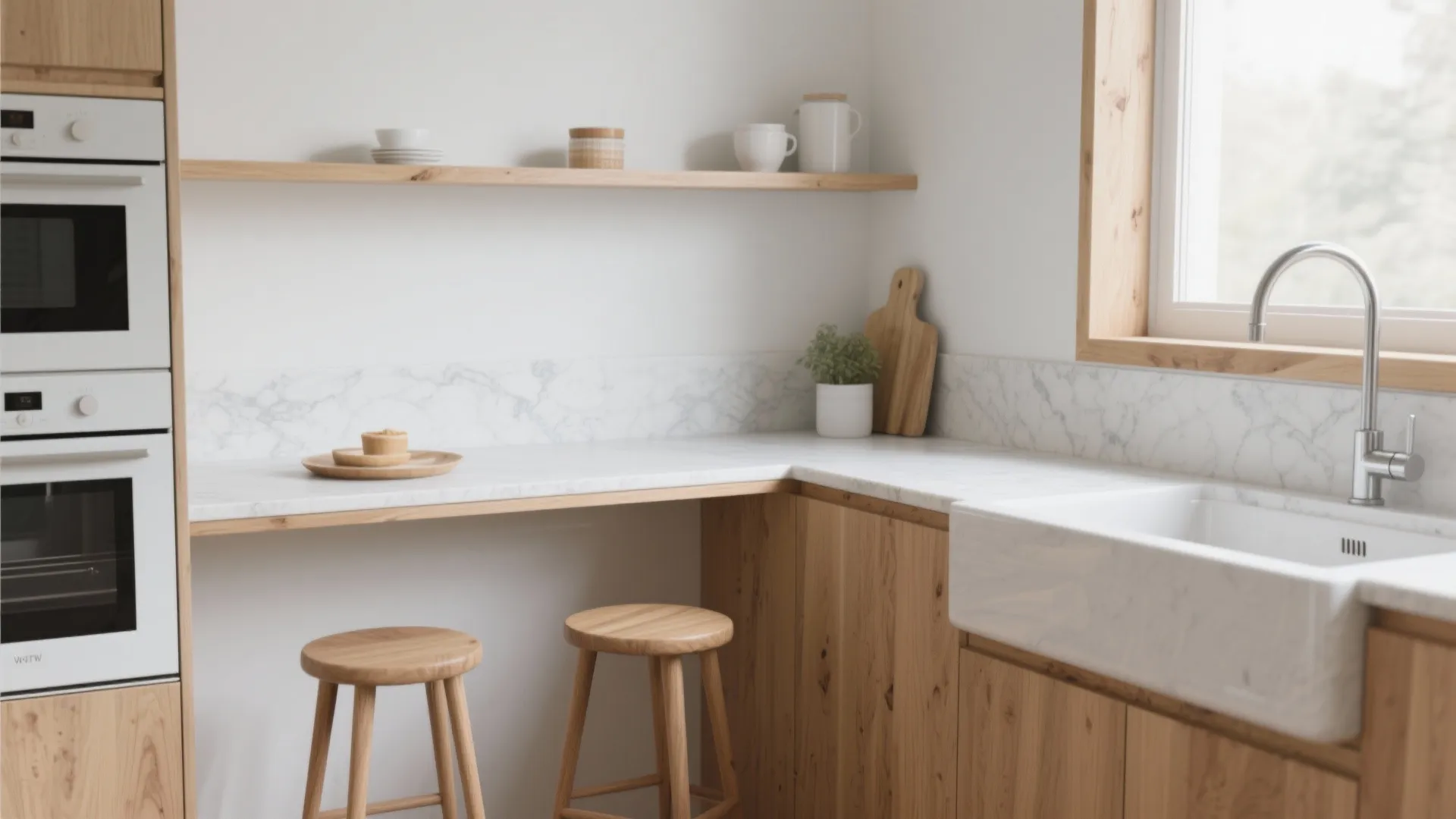 Warm Wood Accents for Human Comfort