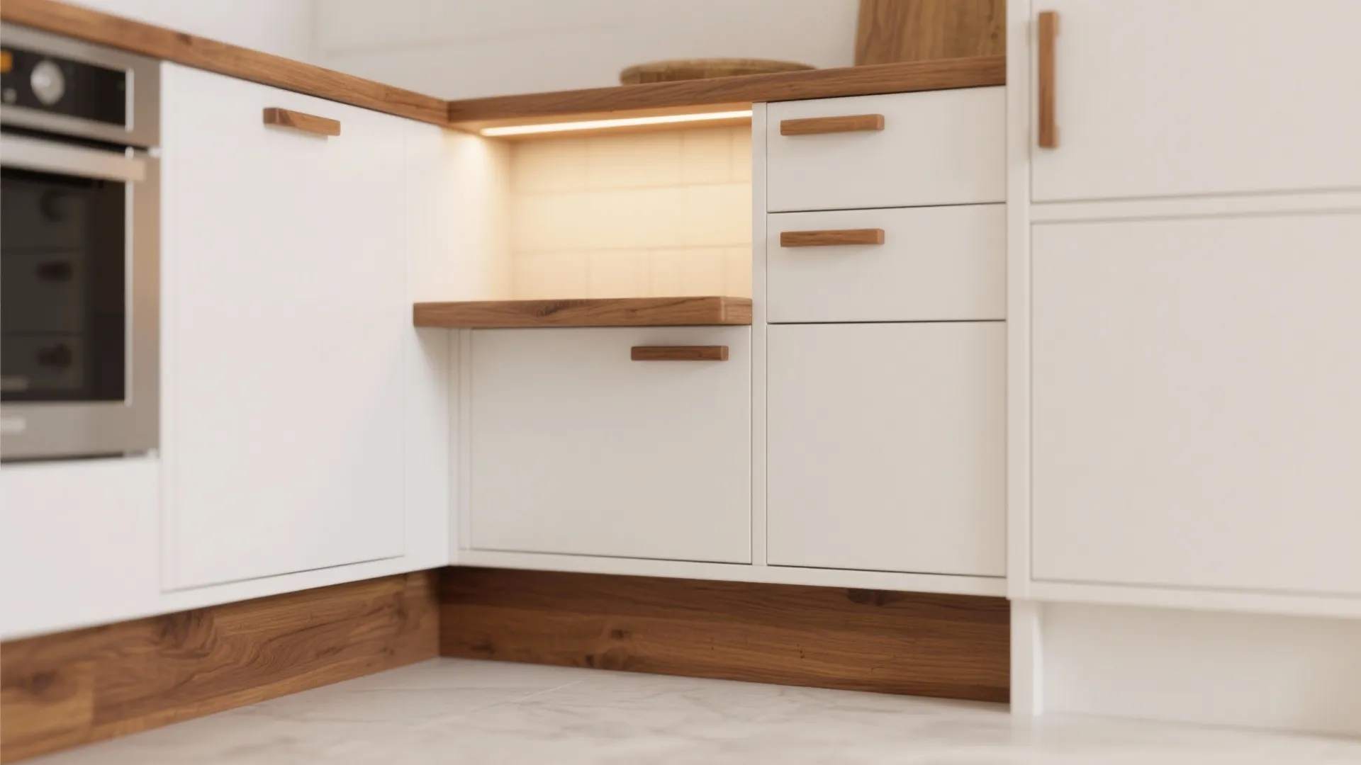 Warm Wood Accents, Not All-Wood Everything