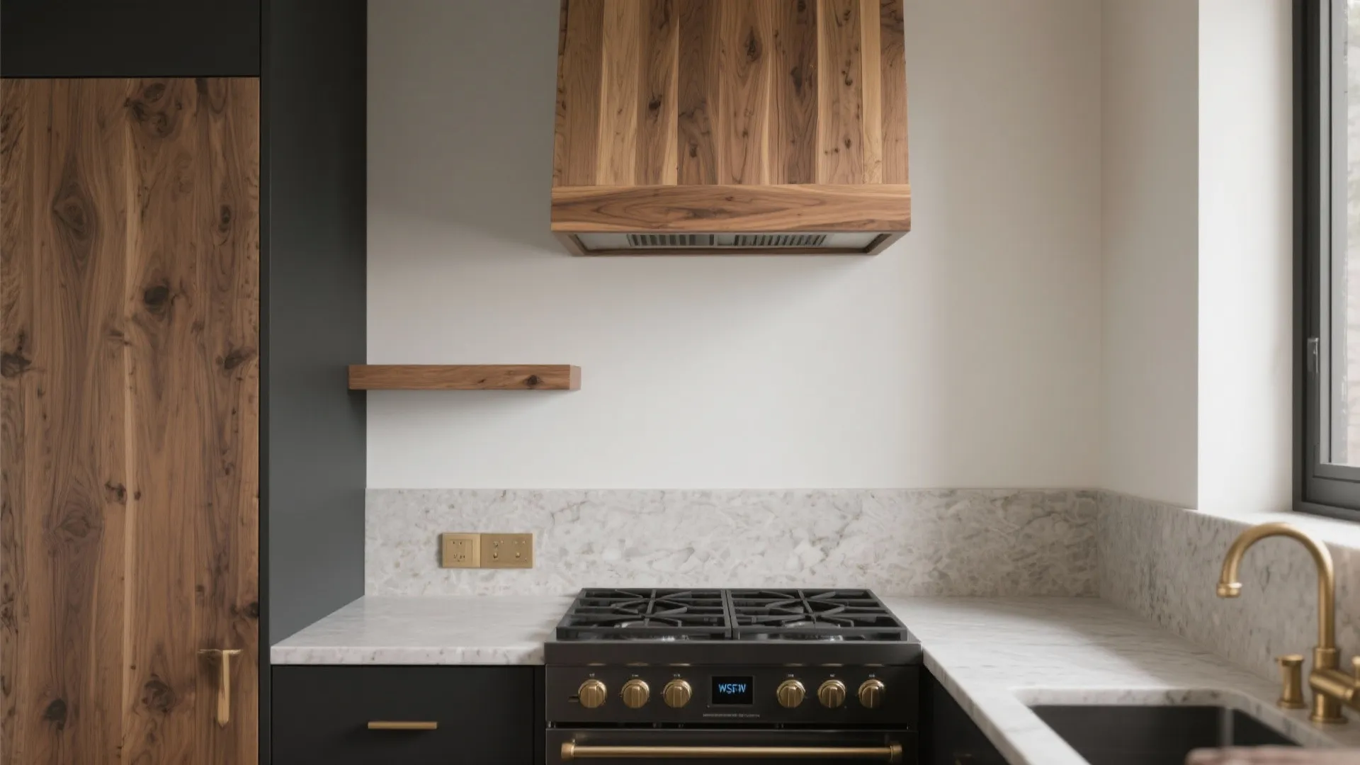 Warm Wood Accents, Not All-Wood Everything