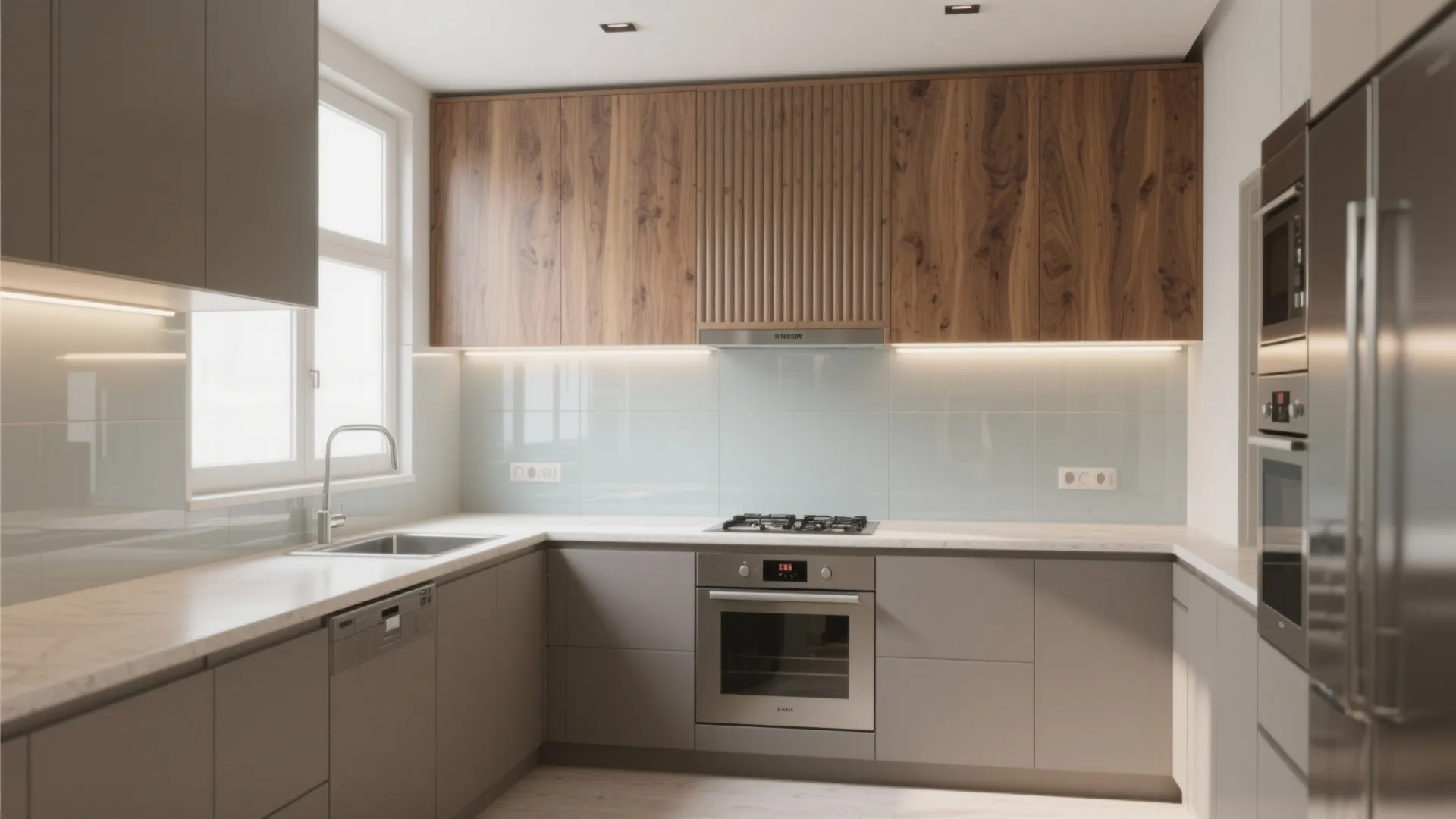 Warm Wood Accents Without Overheating the Space