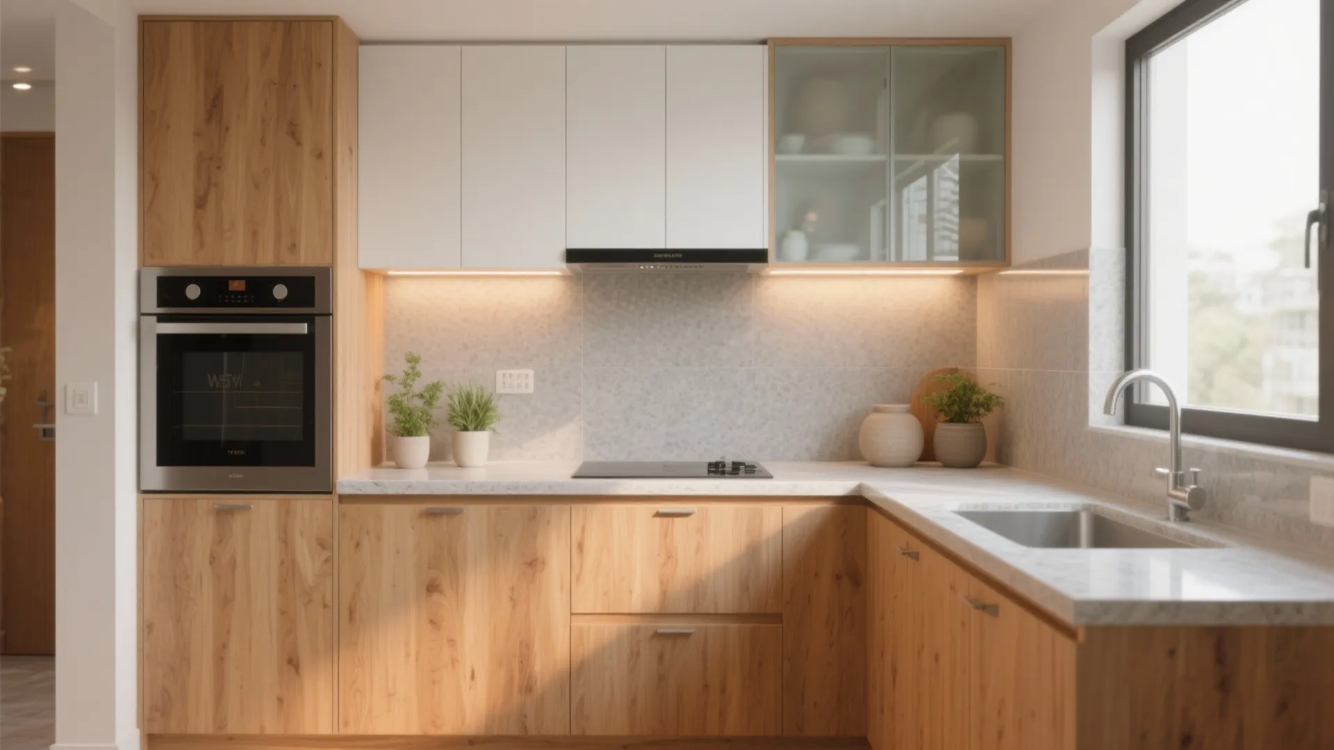 Warm Wood Accents Without Overheating the Space