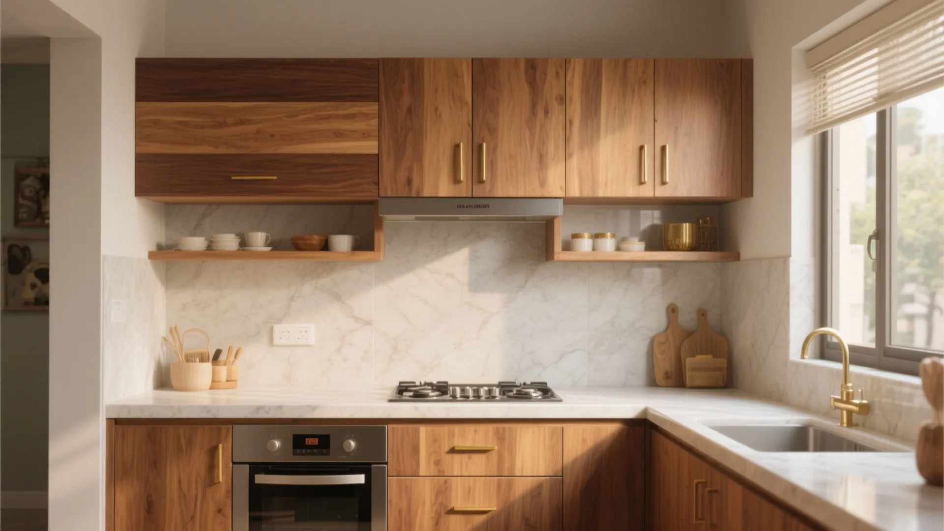 Warm Wood Accents for Soul and Balance