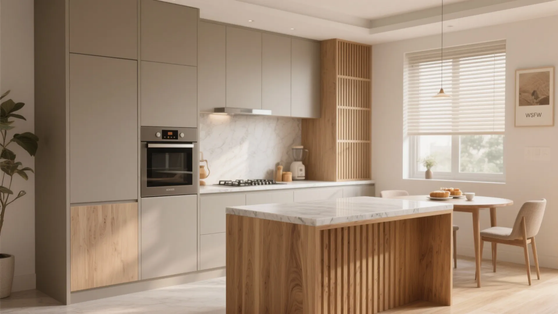 Warm Wood Accents for a Cozy Mumbai Vibe