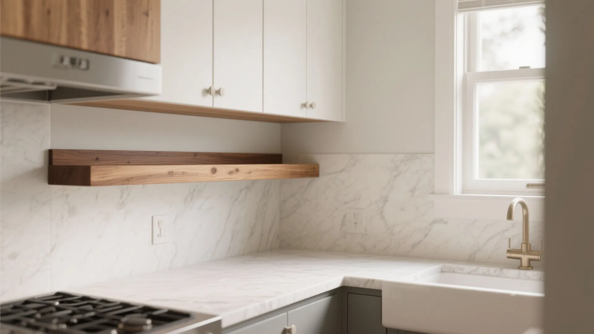 Warm Wood Accents for a Softer Feel