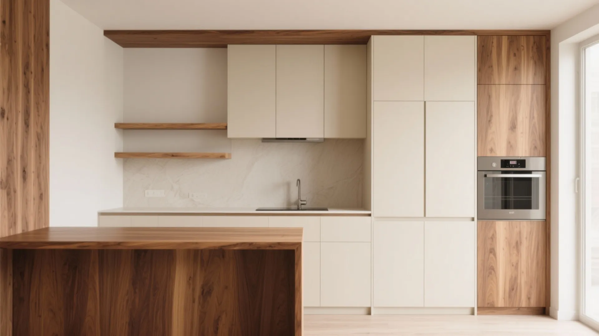 Warmth with Real or Faux Wood Accents