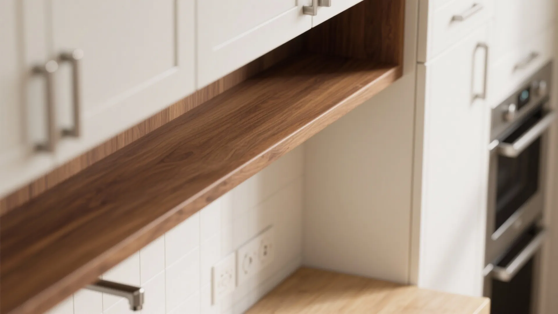 Warm Wood Accents for Comfort and Balance