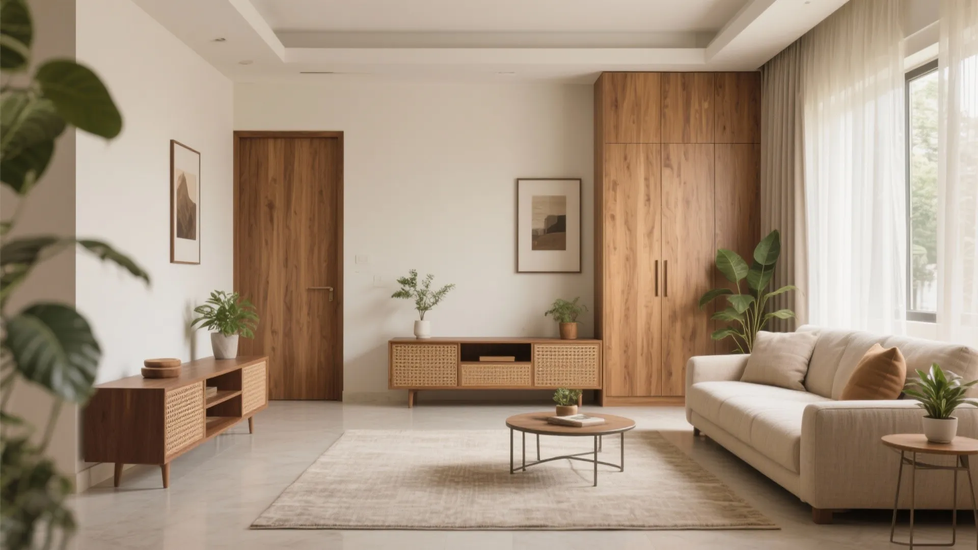 Warm Wood Accents without Overheating