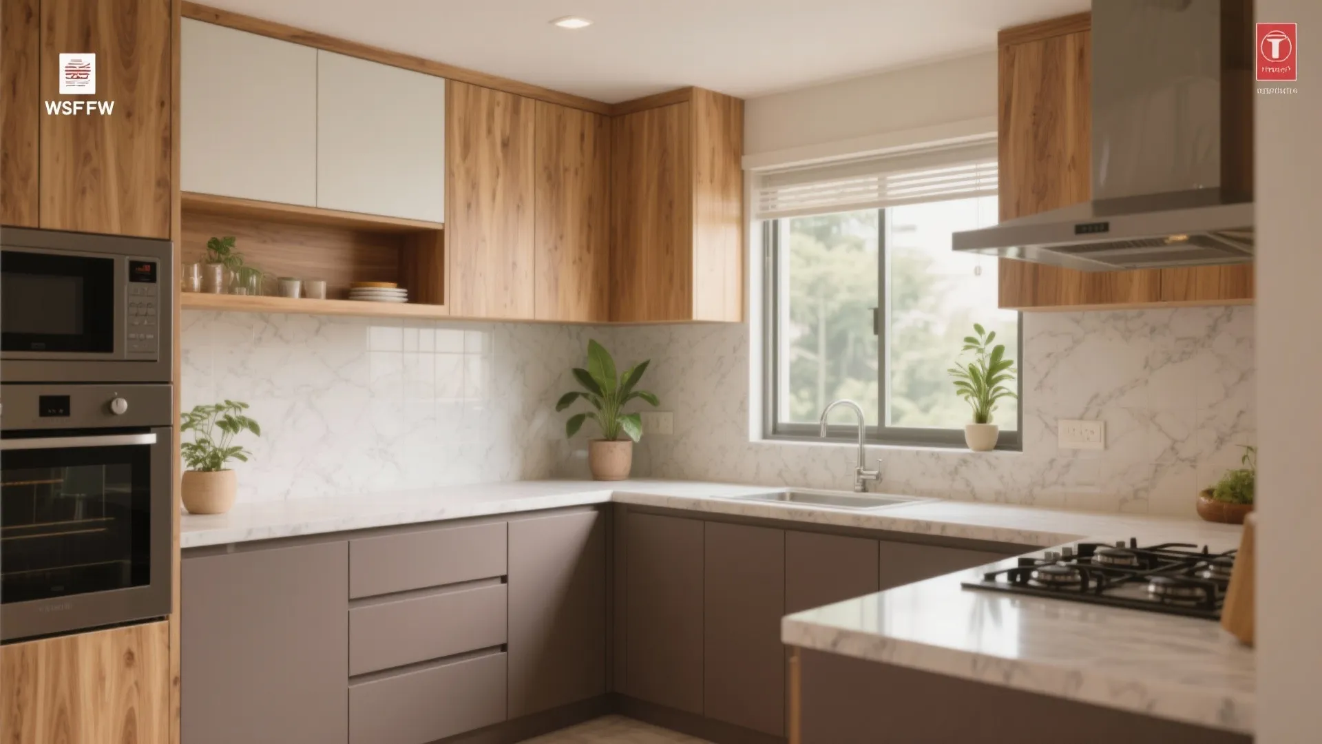 Warm Wood Accents for a Calm, Liveable Kitchen