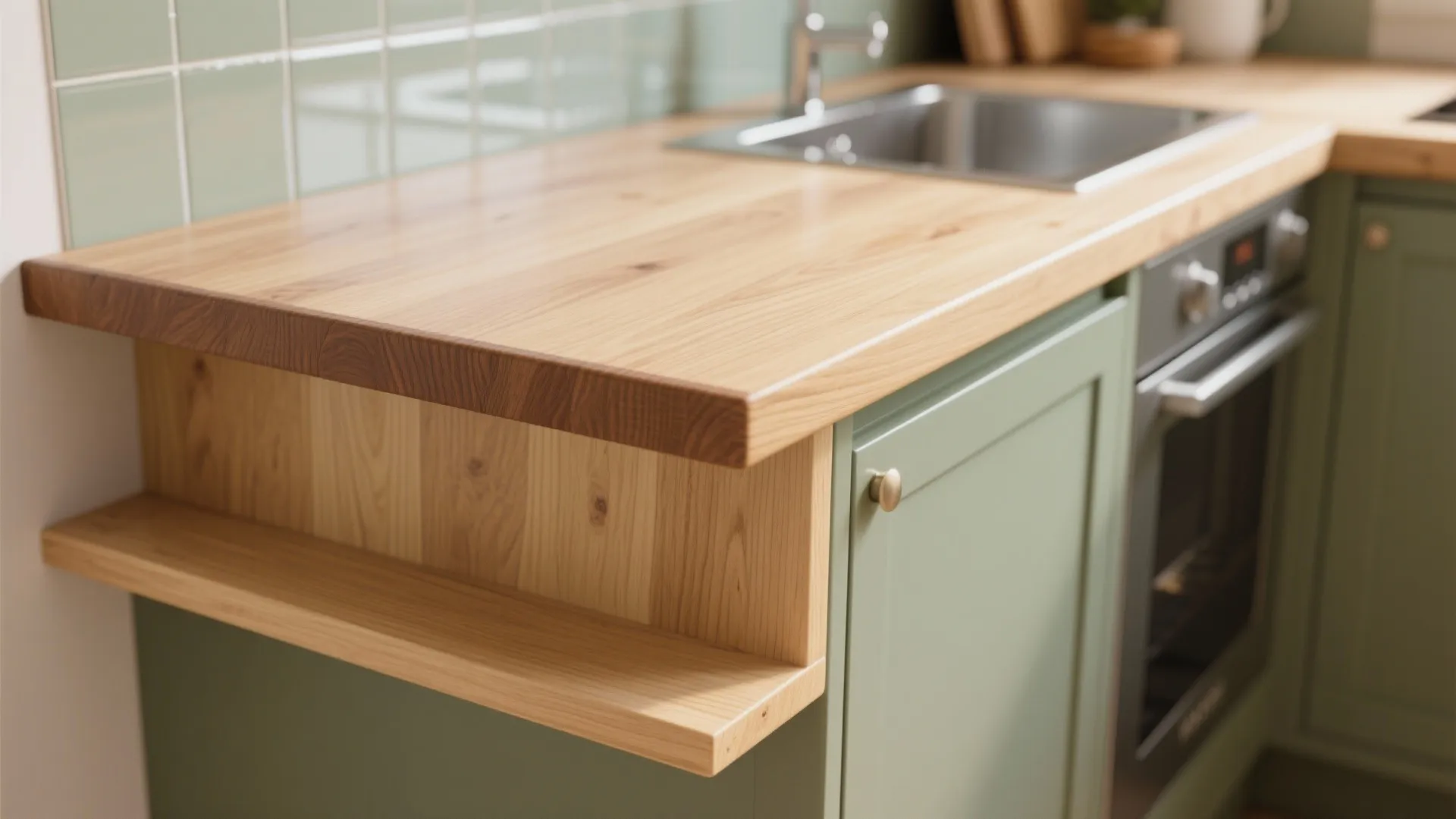 Warm Wood Accents Without Crowding