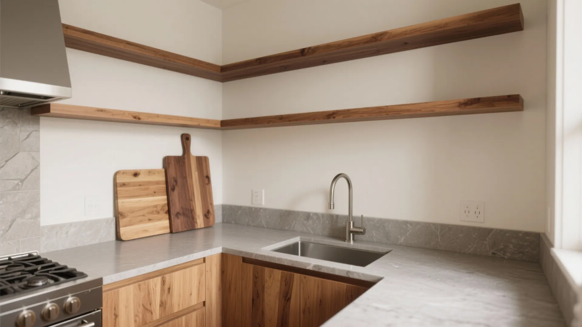 Warm Wood Accents With Durable Cores