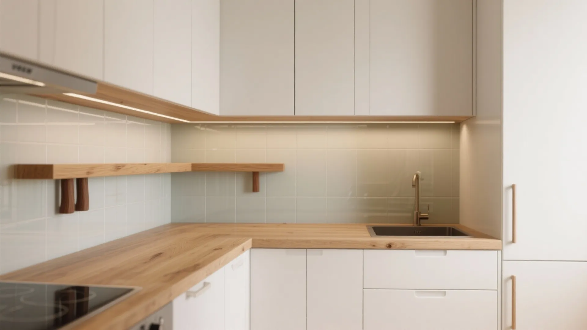 Warm Wood Accents Without Making It Heavy