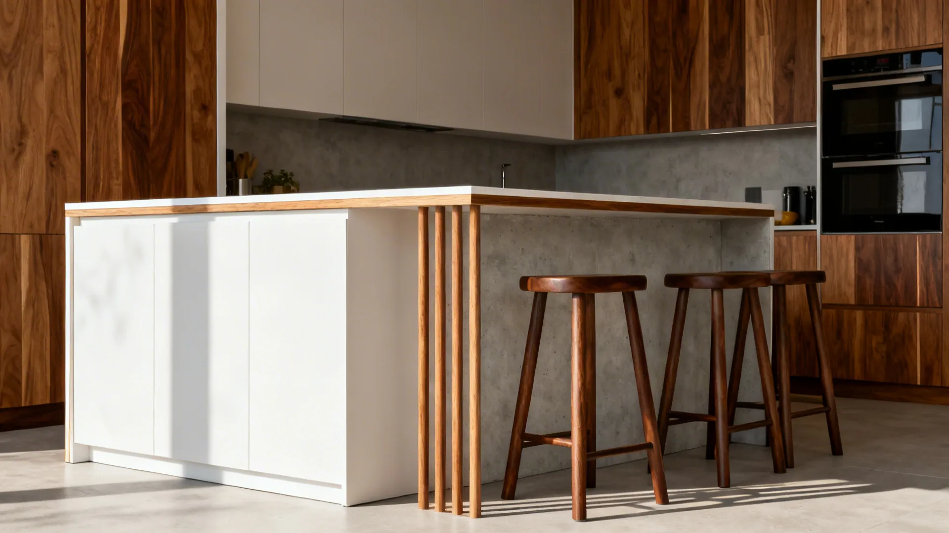 Warm Wood Accents that Soften Compact Spaces