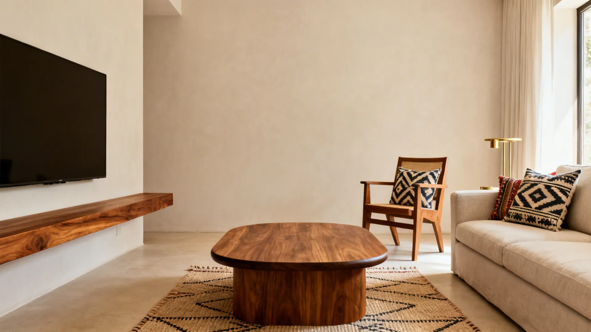 Warm Wood Accents, Not Full Wood