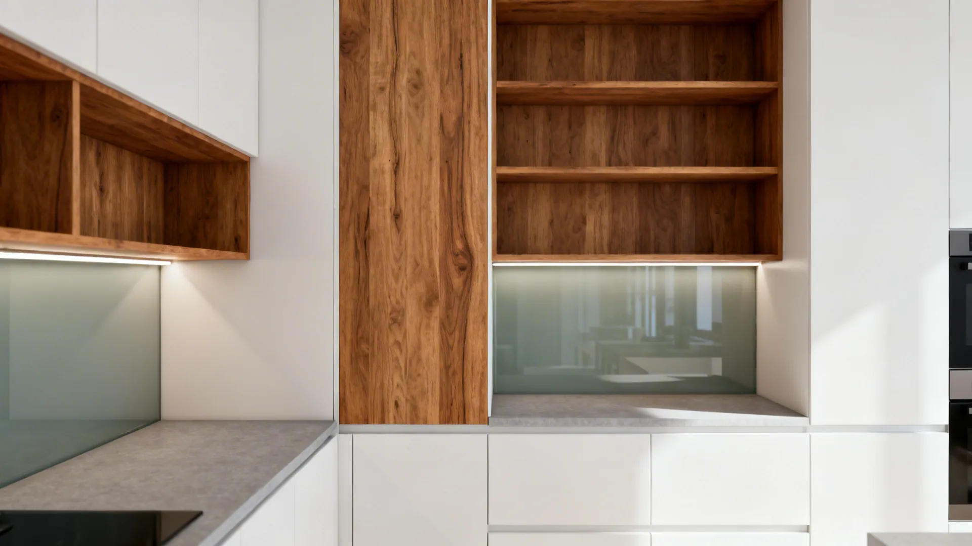 Warm Wood Accents with Real-World UVs