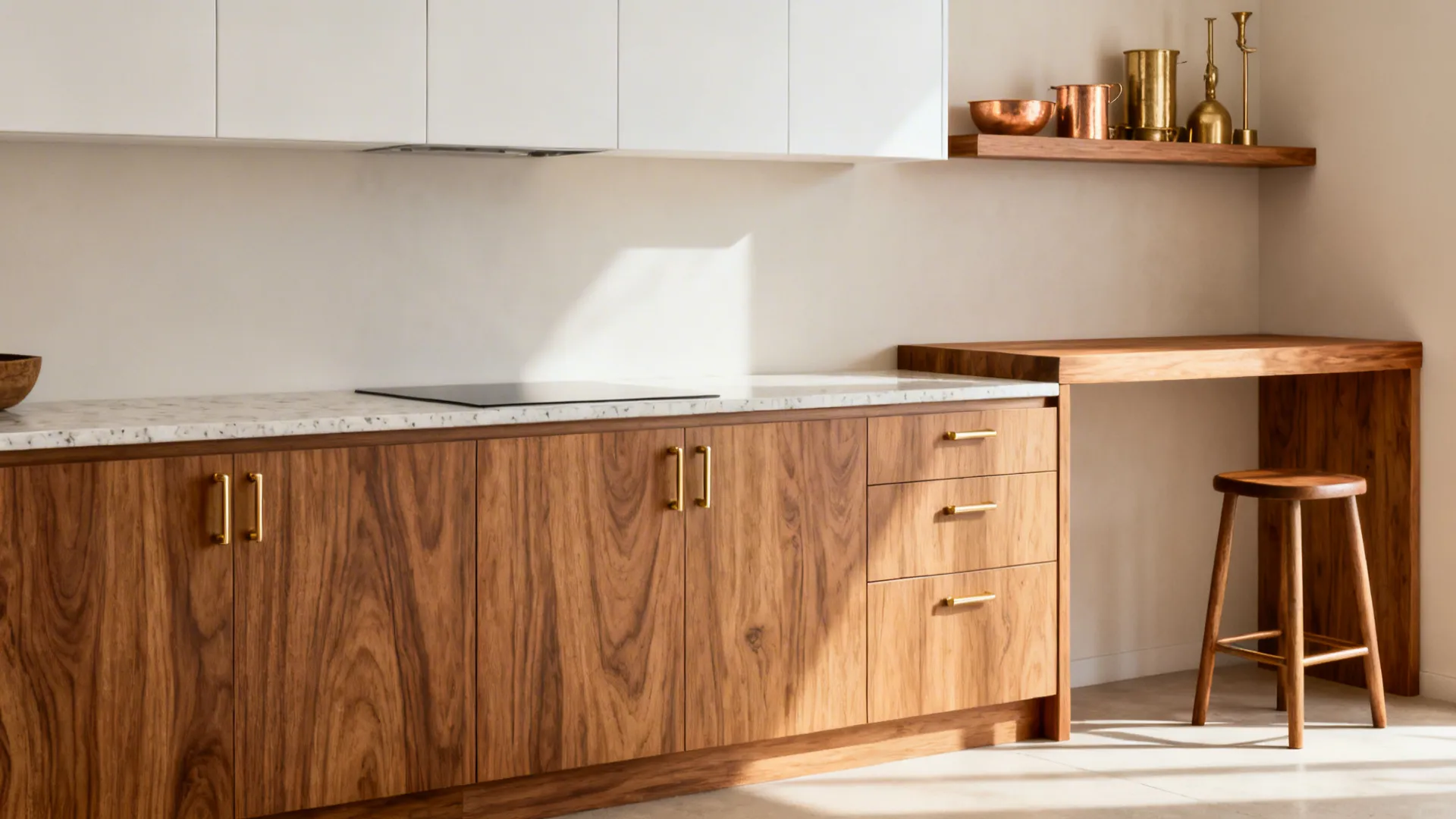 4) Warm Wood Accents that Age Gracefully