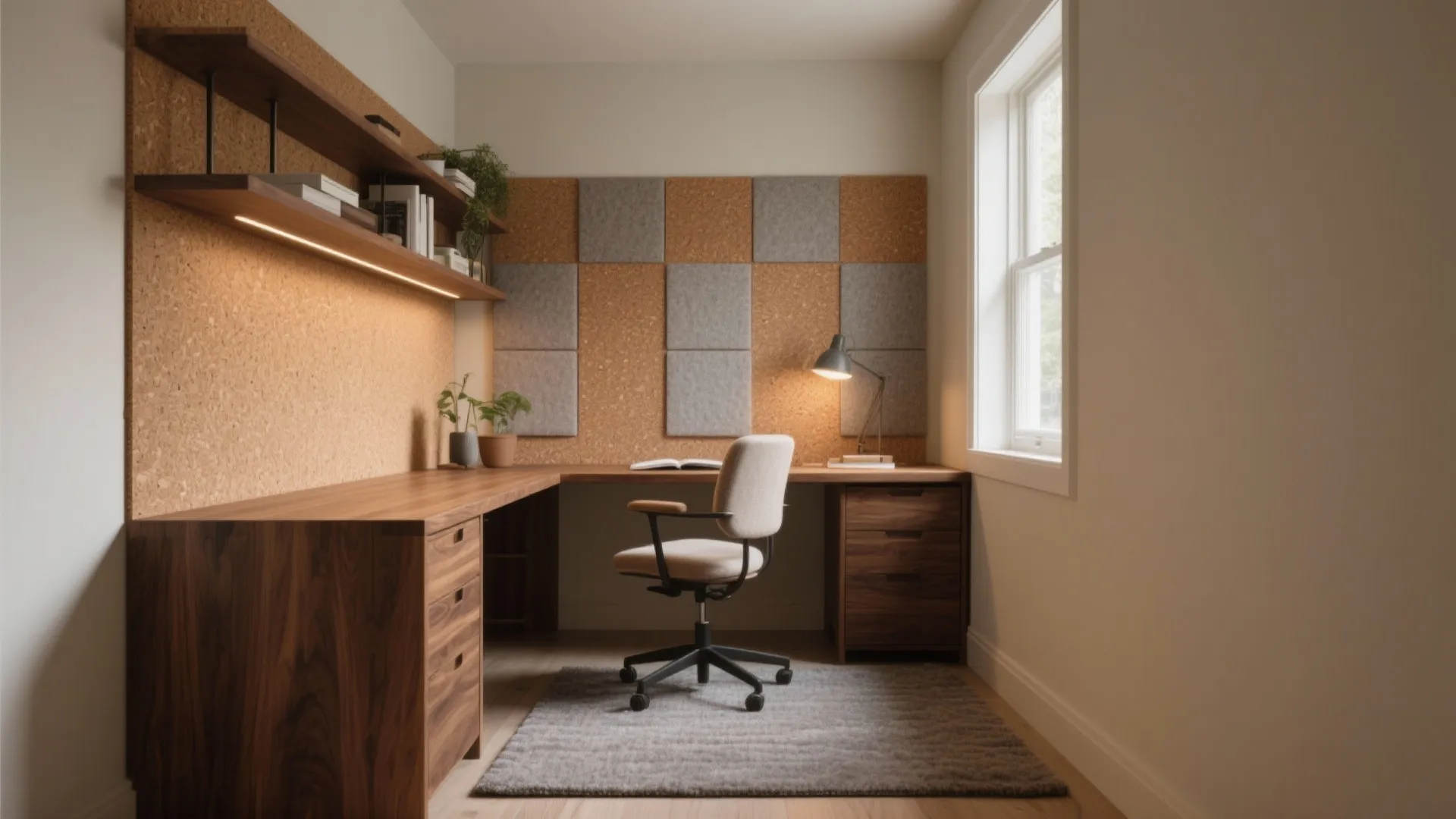 Warm Wood + Acoustic Comfort