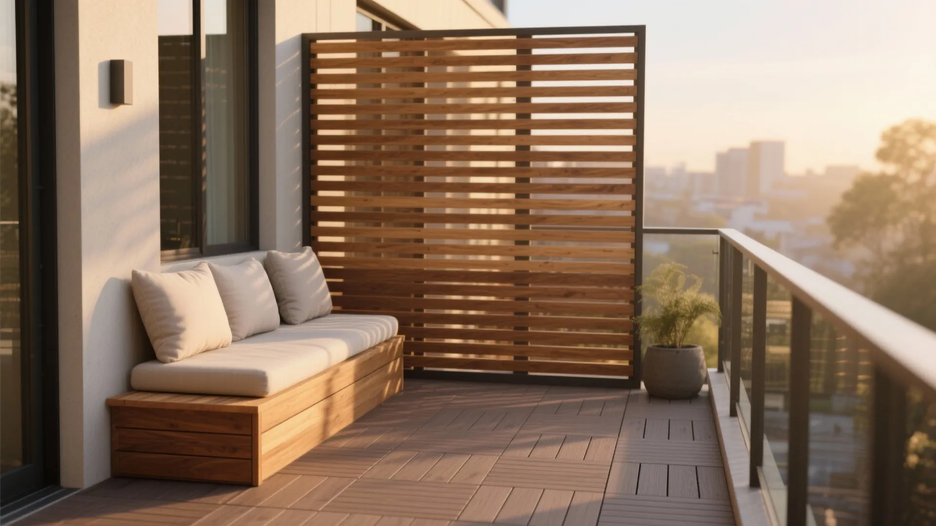 Warm Wood Accents with Durable Finishes