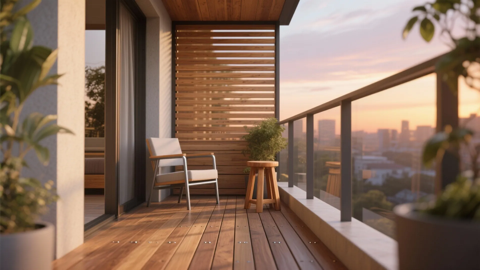 Warm Wood Accents With Weather-Savvy Finishes