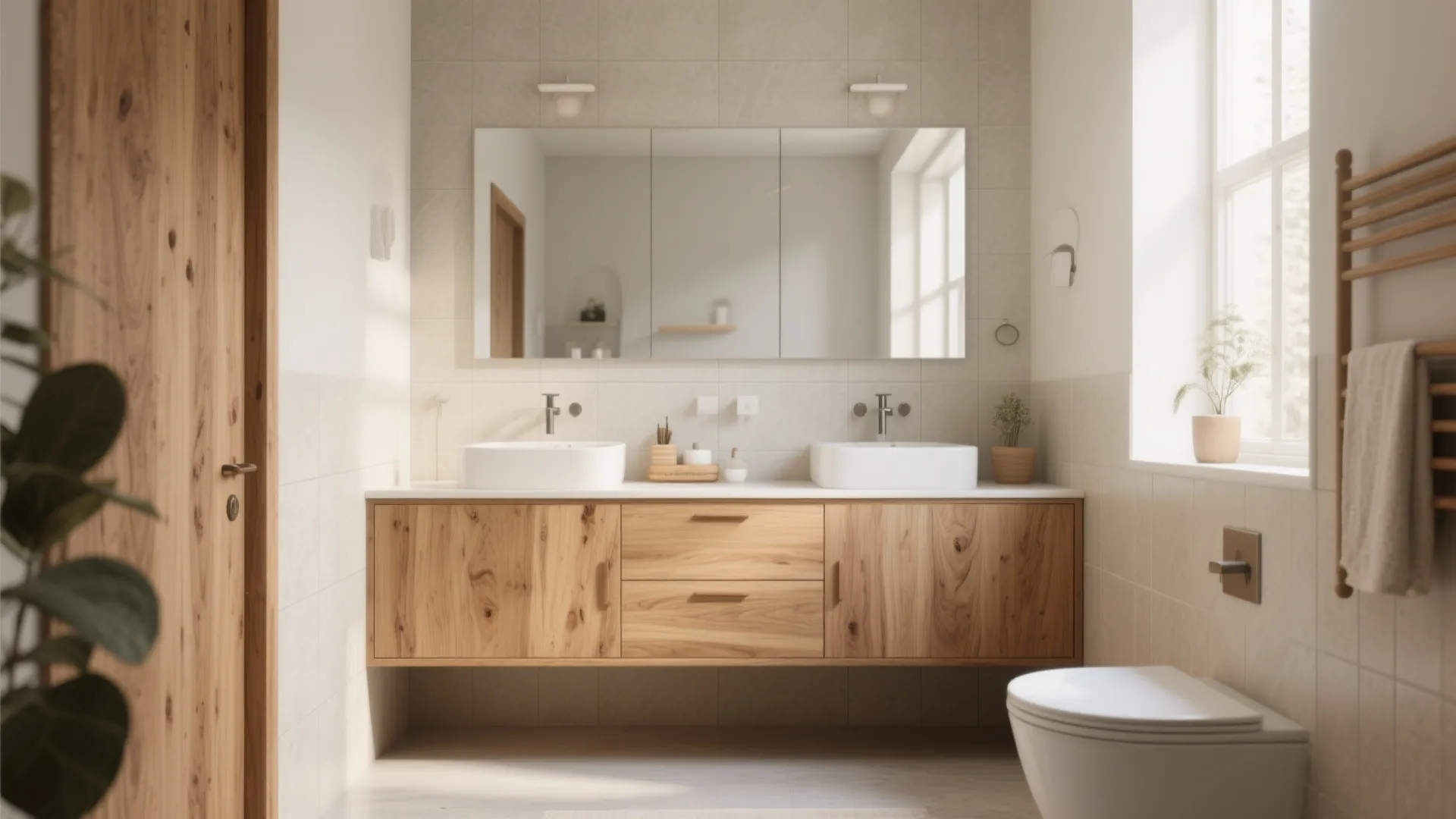 Warm Wooden Cabinetry