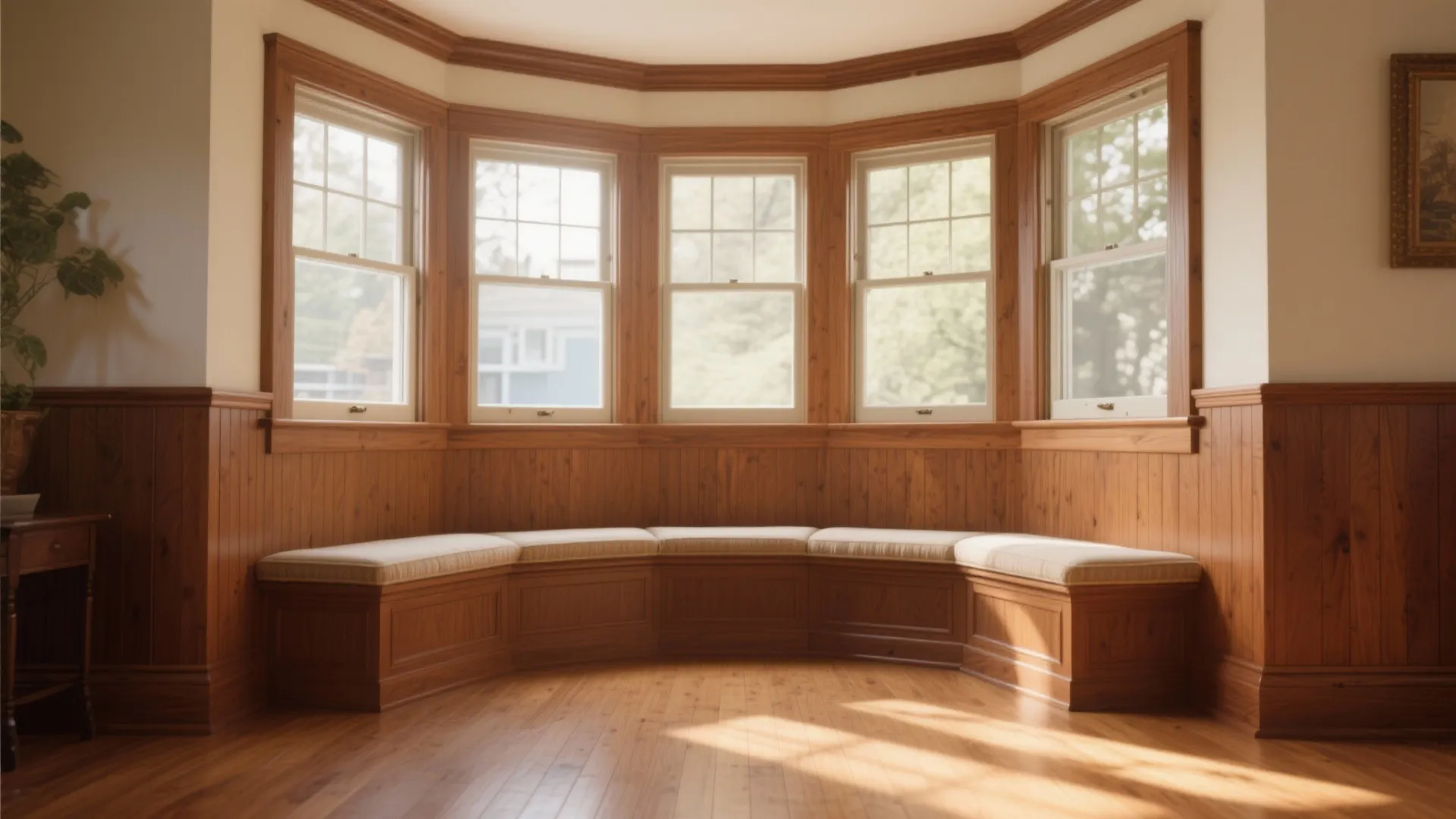 10. Warm Wood Accents