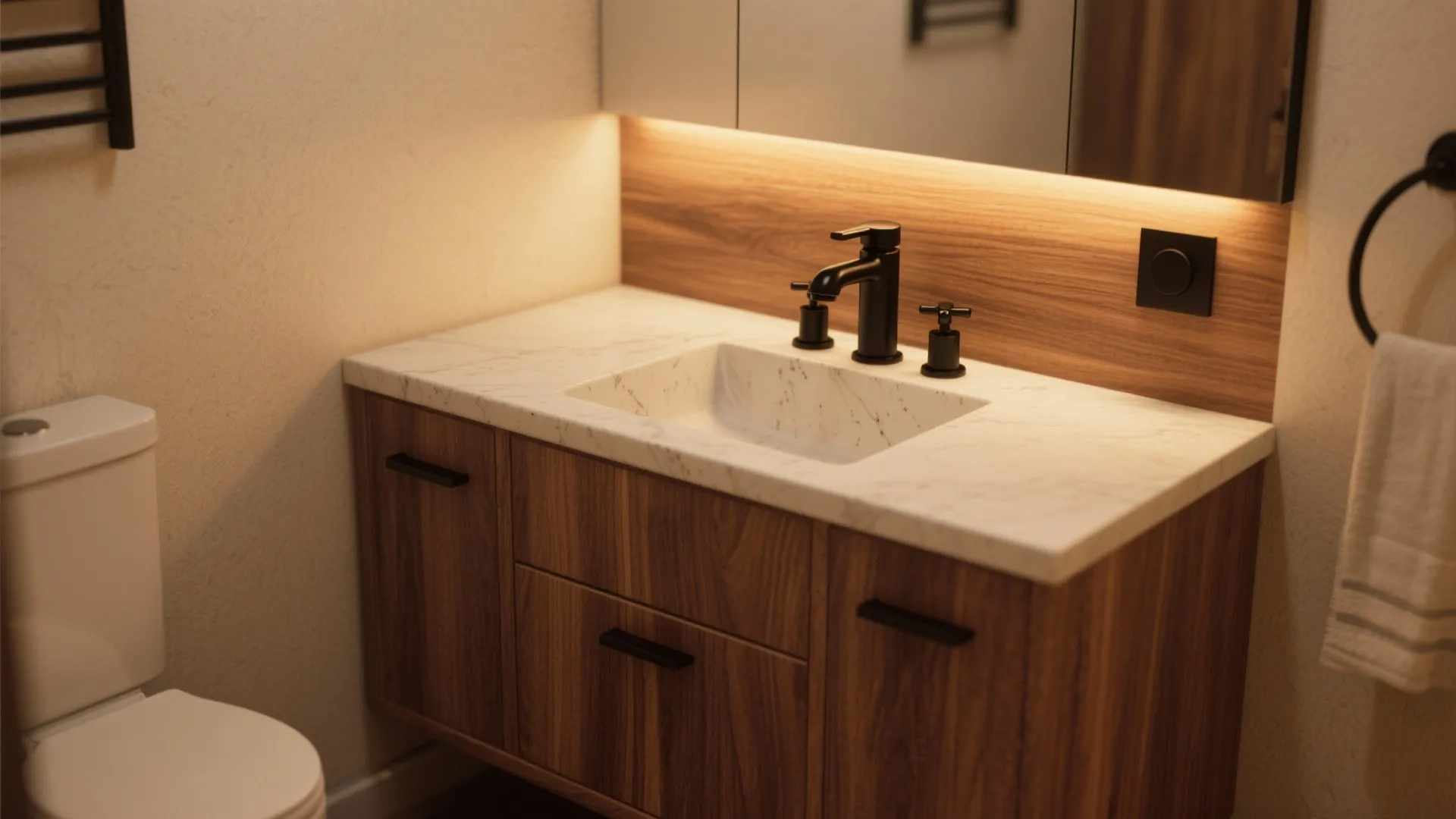 2. Warm Wood and Black Metals