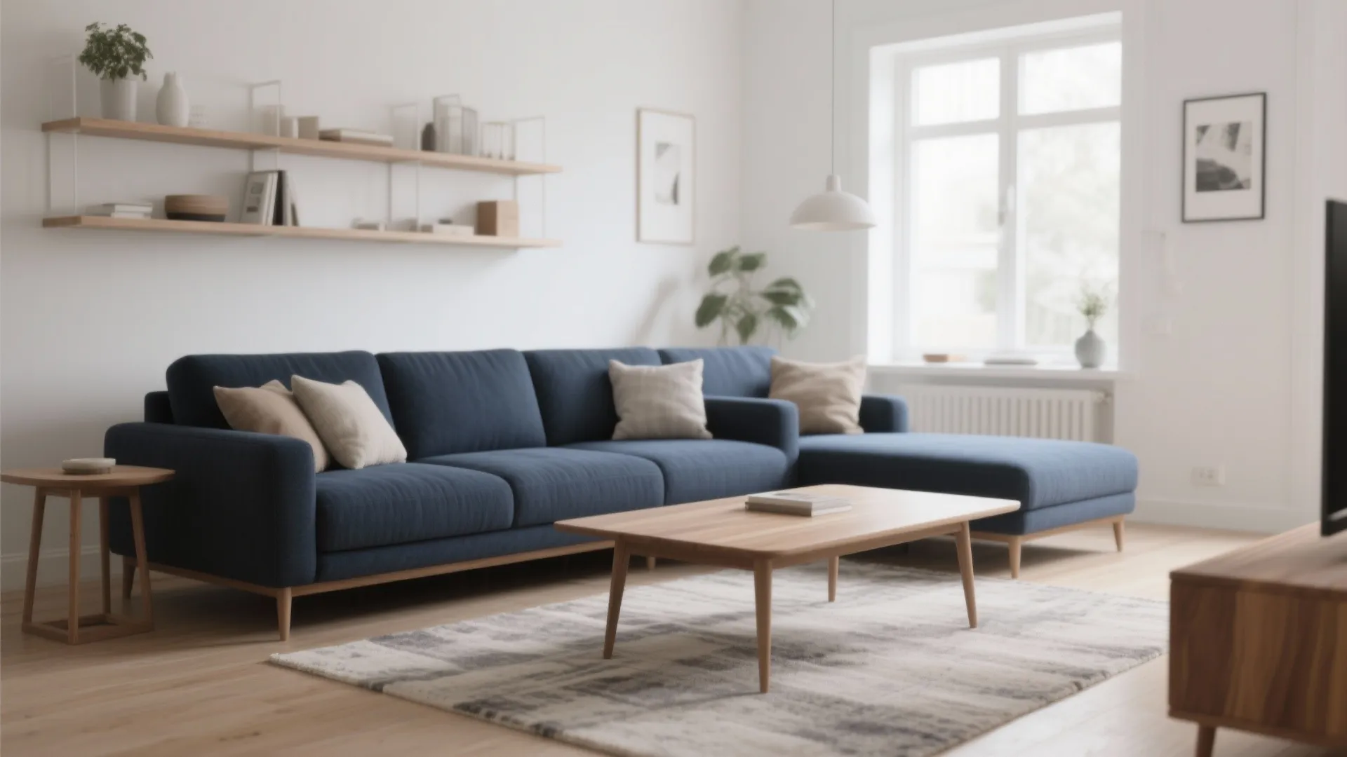 6. Warm Wood Accents