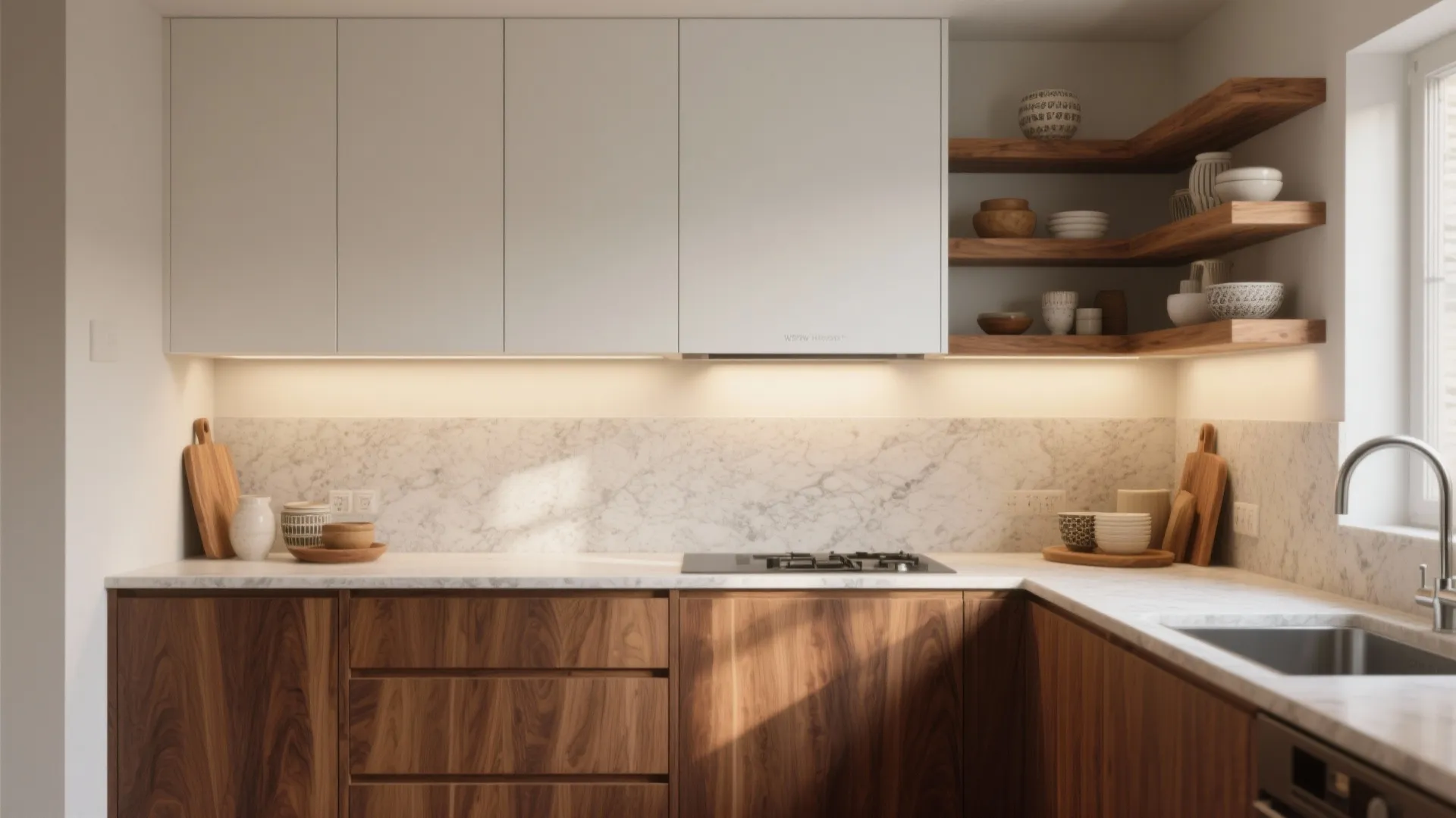 2. Wood elements bring warmth