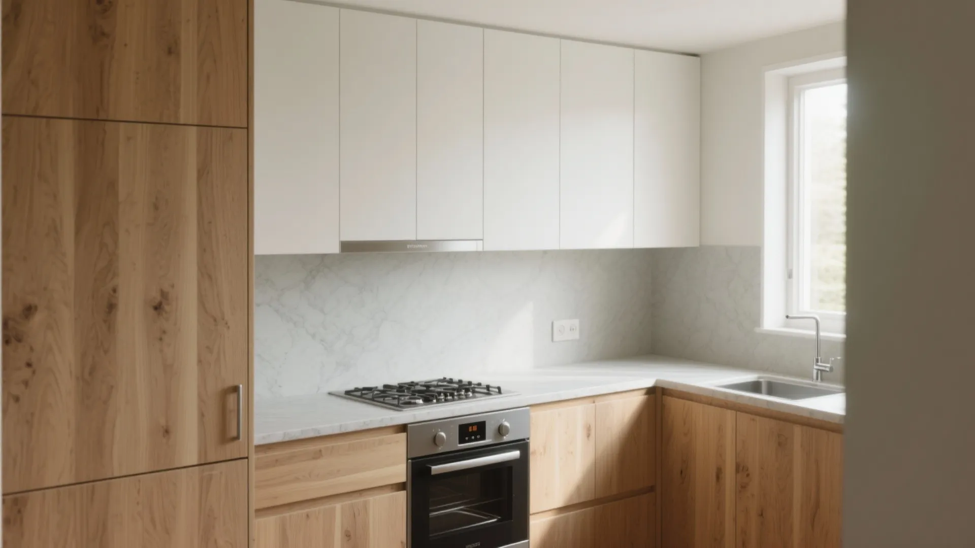 Warm Wood Tones that Soothe and Ground the Space