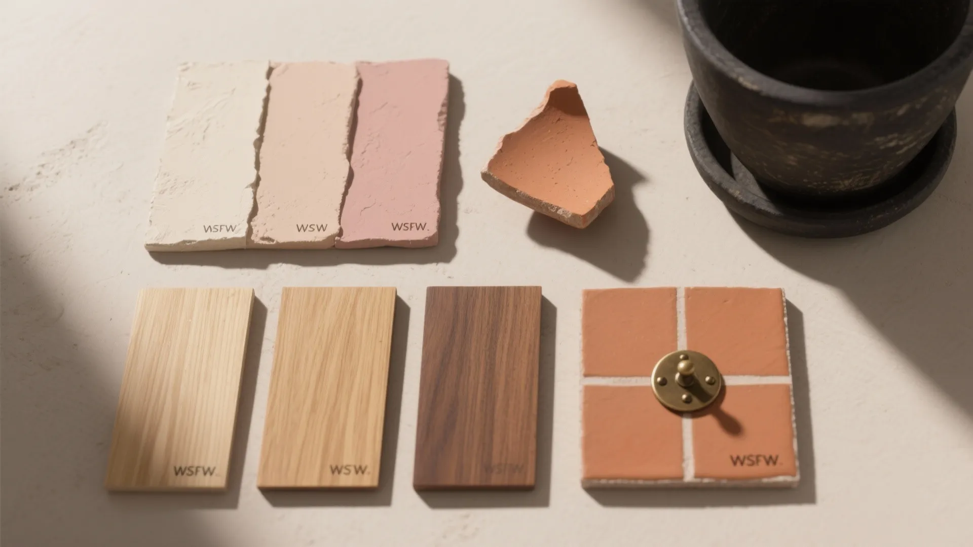 Warm Wood, Terracotta, and Clay: A Cohesive Palette