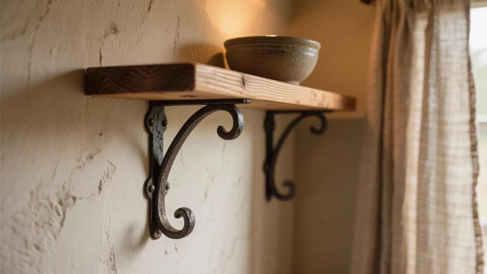 Warm Wood and Handcrafted Touches