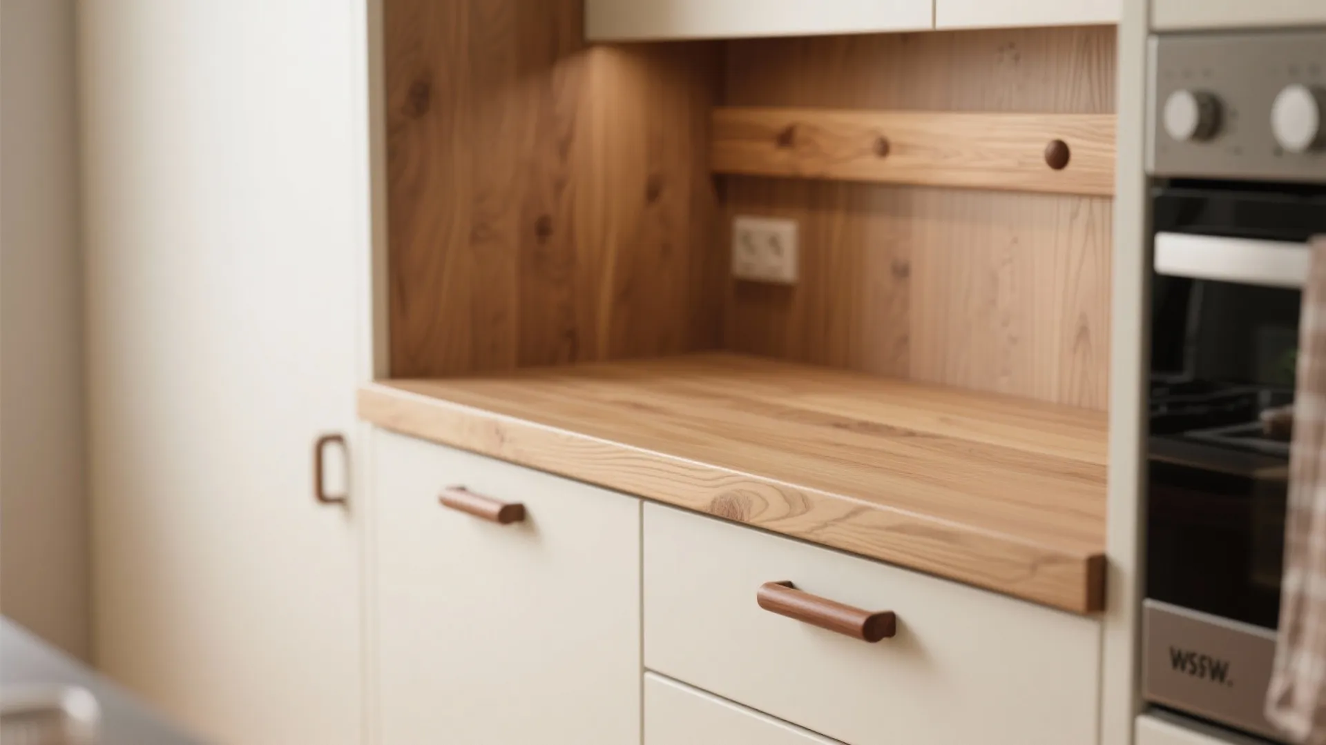 Warm Wood Elements for Comfort