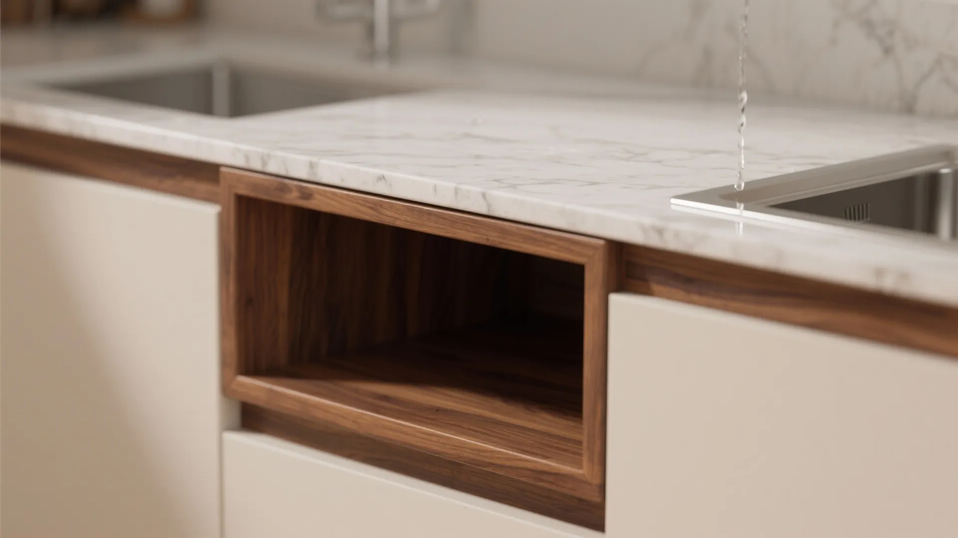 Warm Wood Accents Without Overcrowding