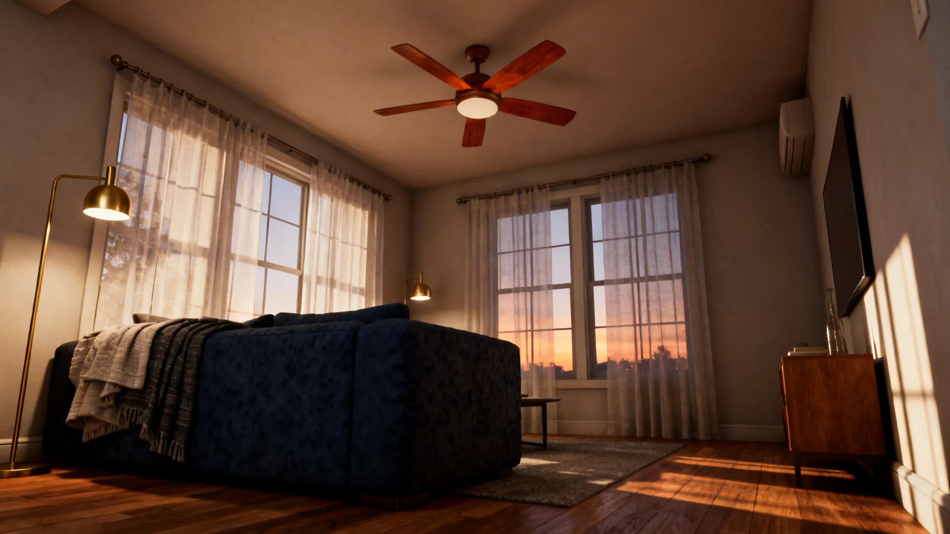 Best Ceiling Fan Colors: 5 Inspo for Living Rooms