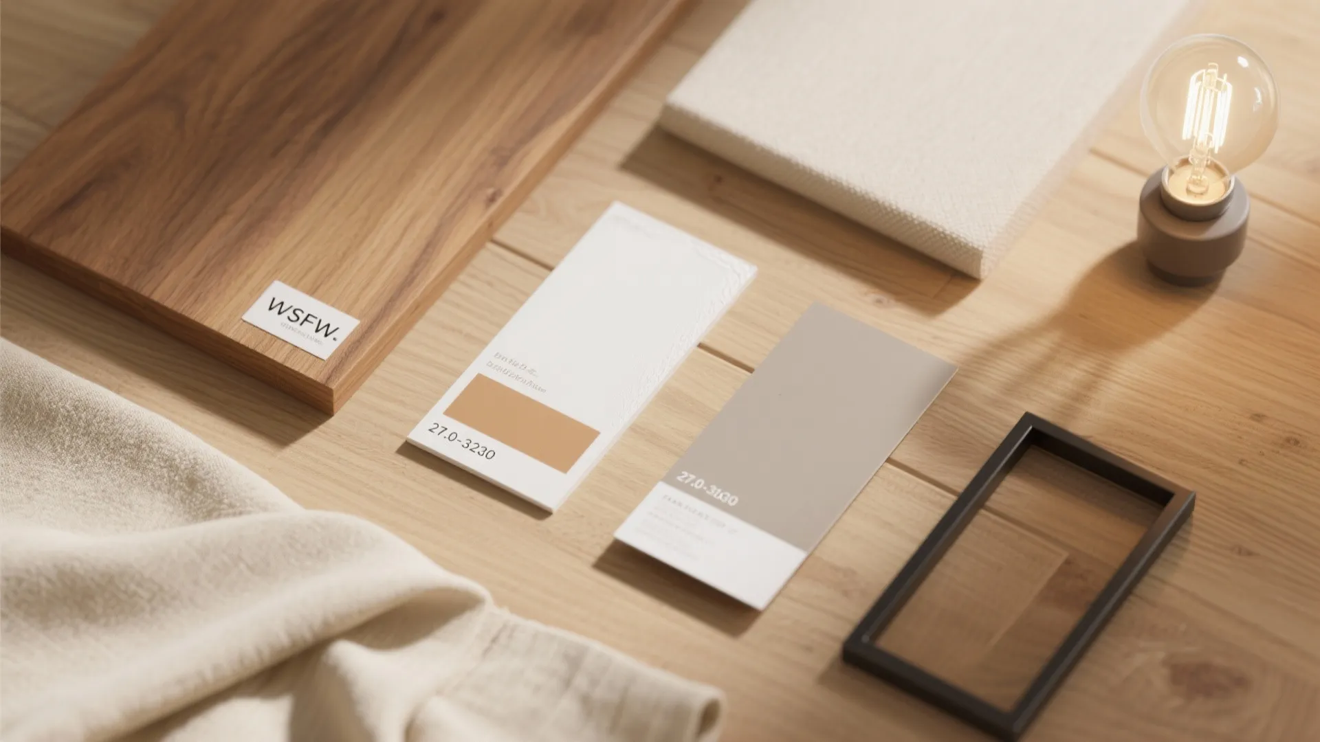 Warm Wood and Soft Neutrals with Layered Lighting