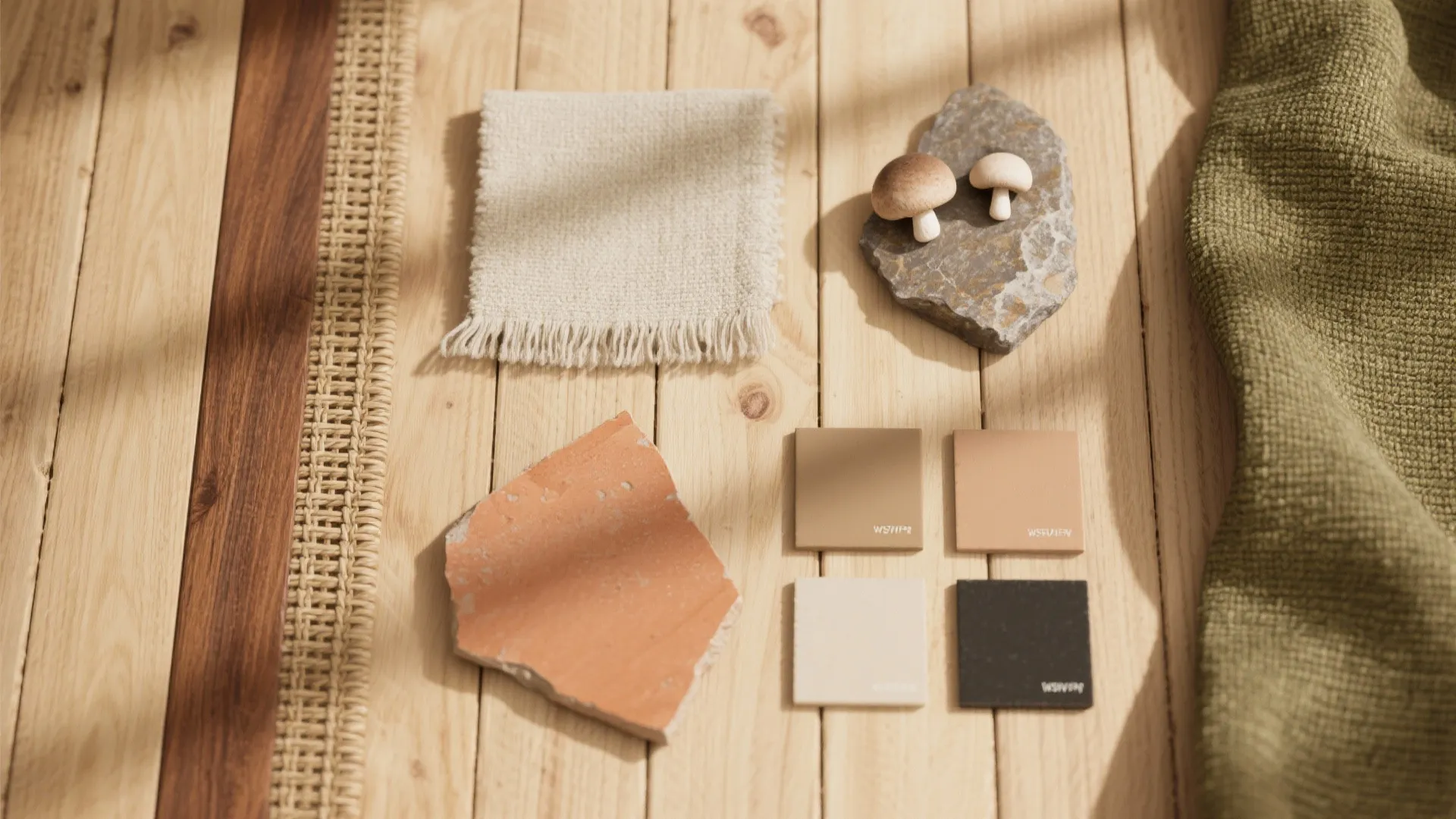 Warm Wood and Soft Naturals (Biophilic Calm)
