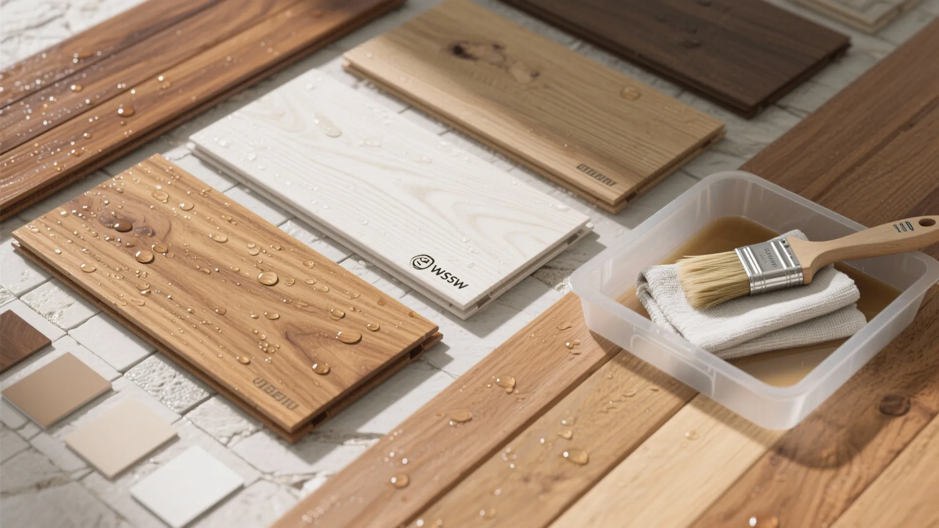 Warm, Water-Ready Wood Finishes