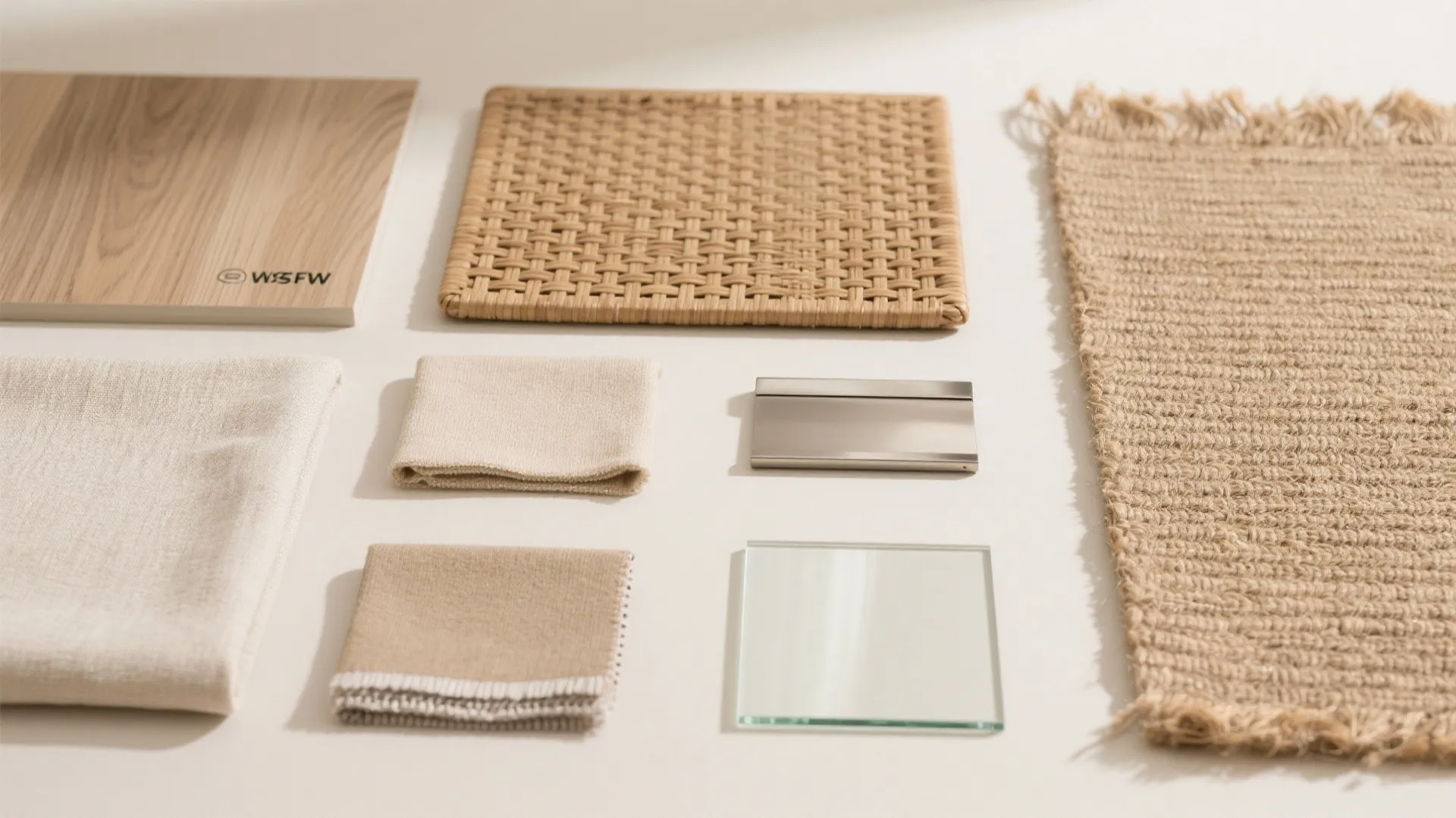 5) Warm Wood Tones and Textured Neutrals