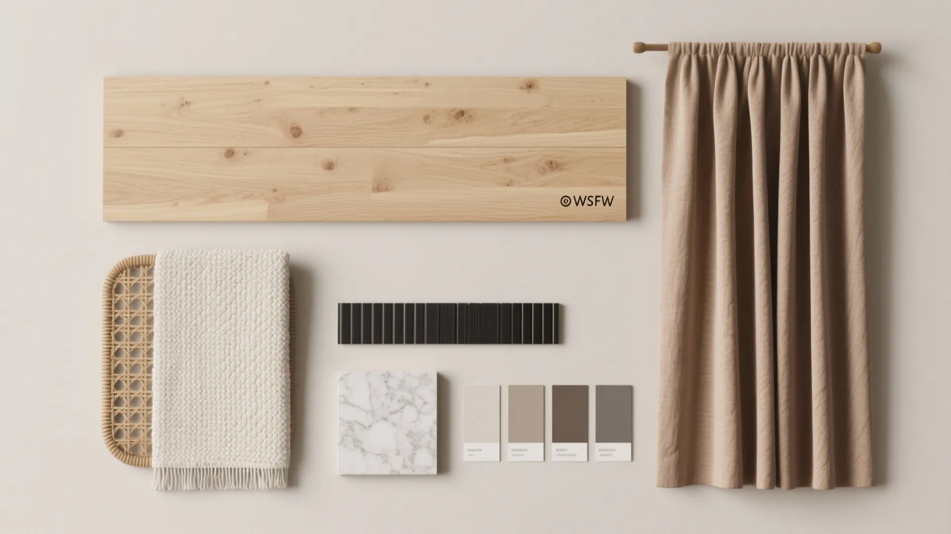 Warm Wood and Texture Layering for a Calm, Cozy Home