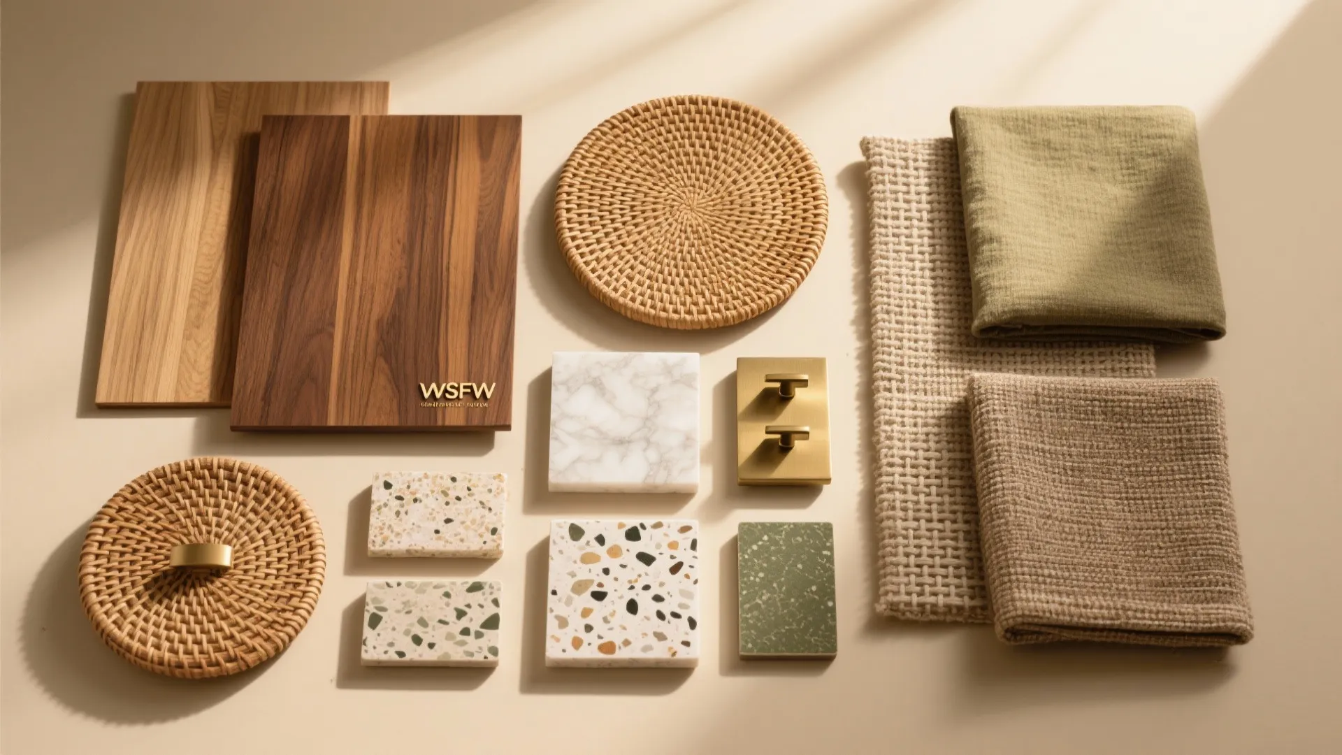 Warm wood elements for timeless luxury