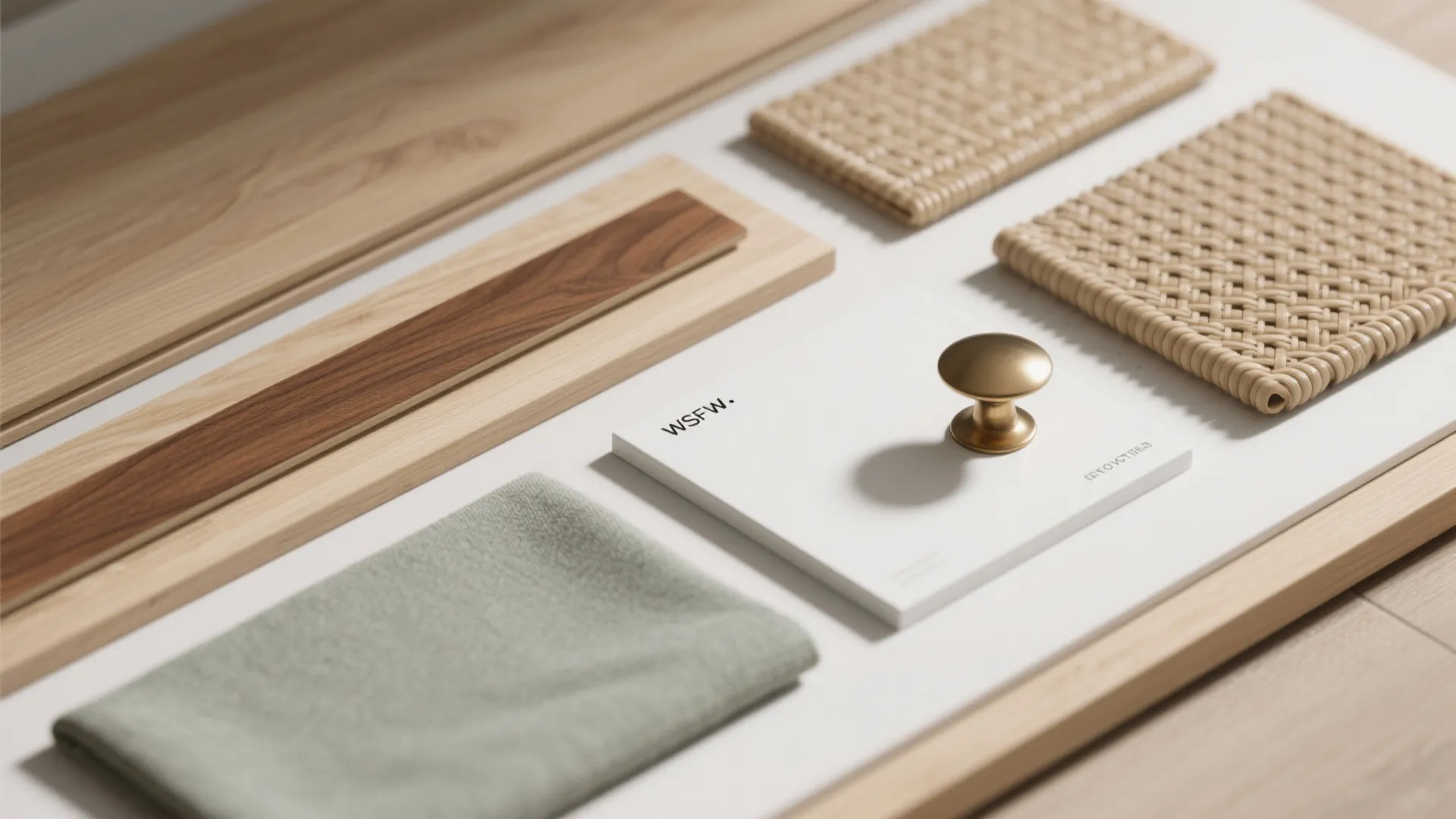 Warm wood accents for a cozy, modern finish